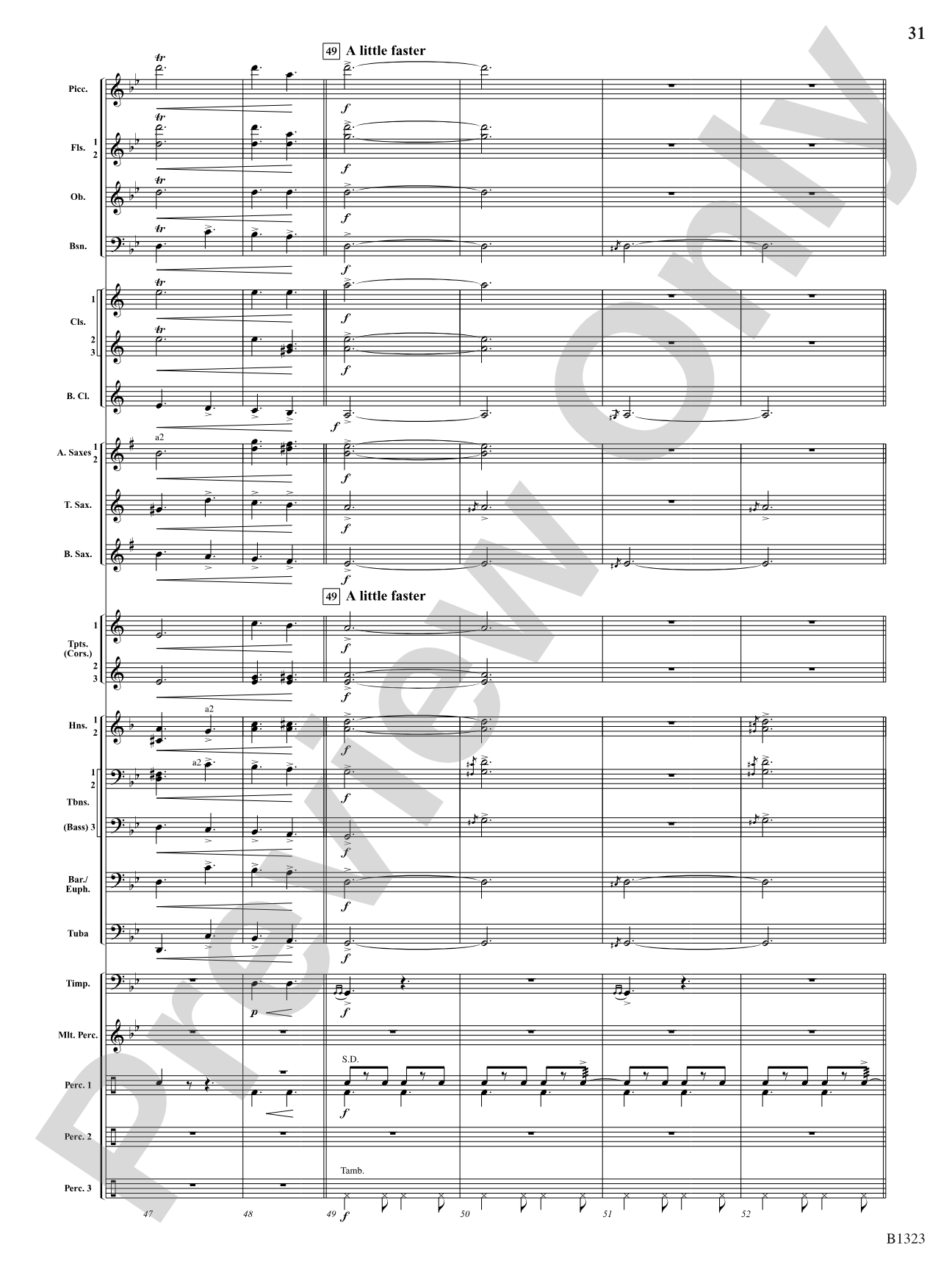 Three Scottish Vistas: Concert Band Conductor Score & Parts