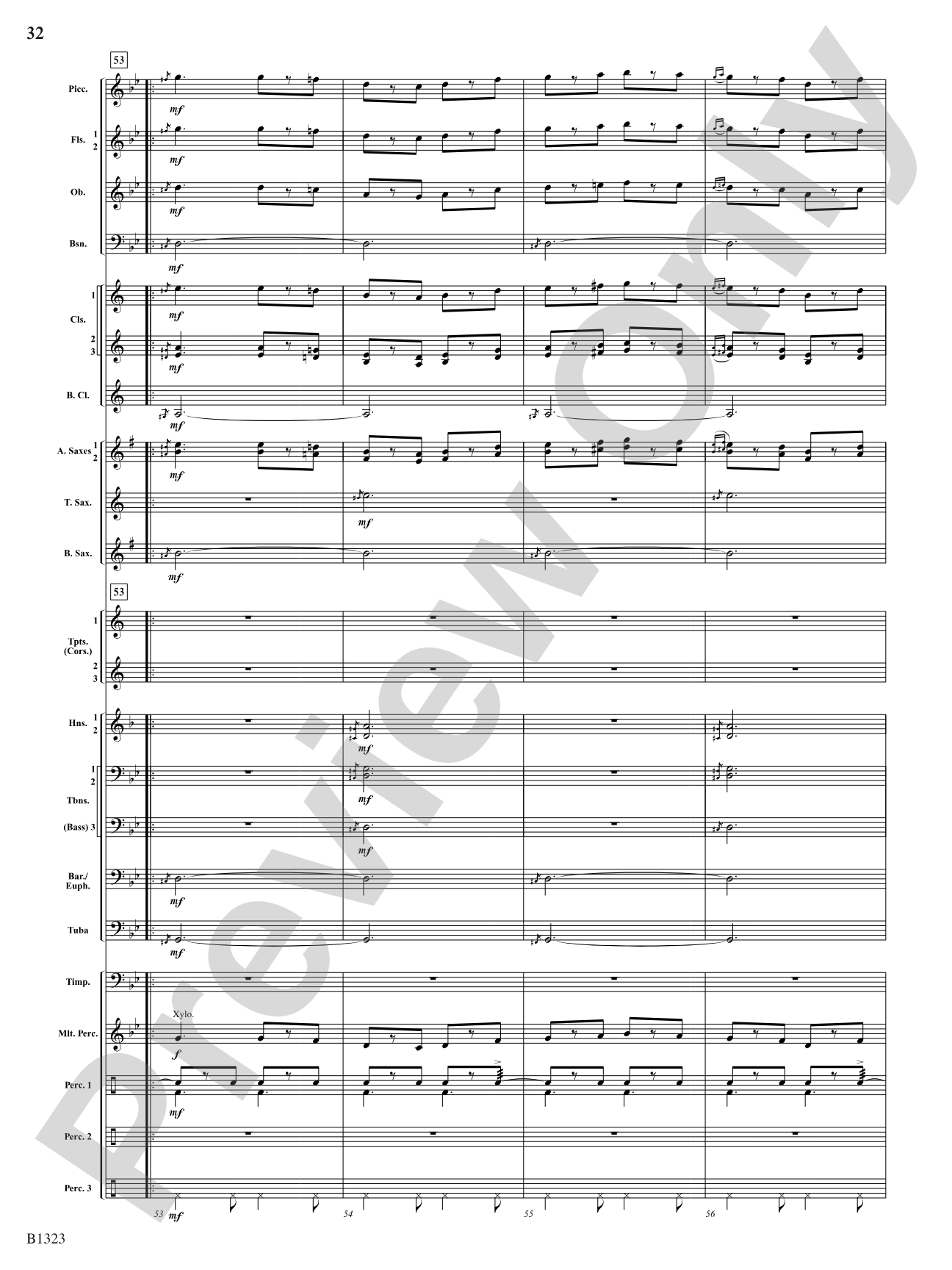 Three Scottish Vistas: Concert Band Conductor Score & Parts