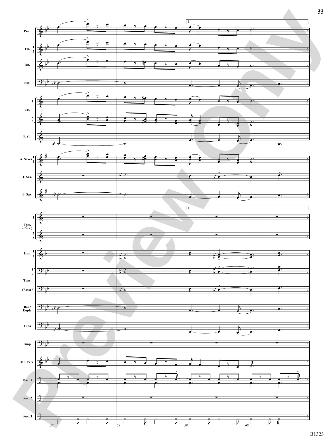 Three Scottish Vistas: Concert Band Conductor Score & Parts