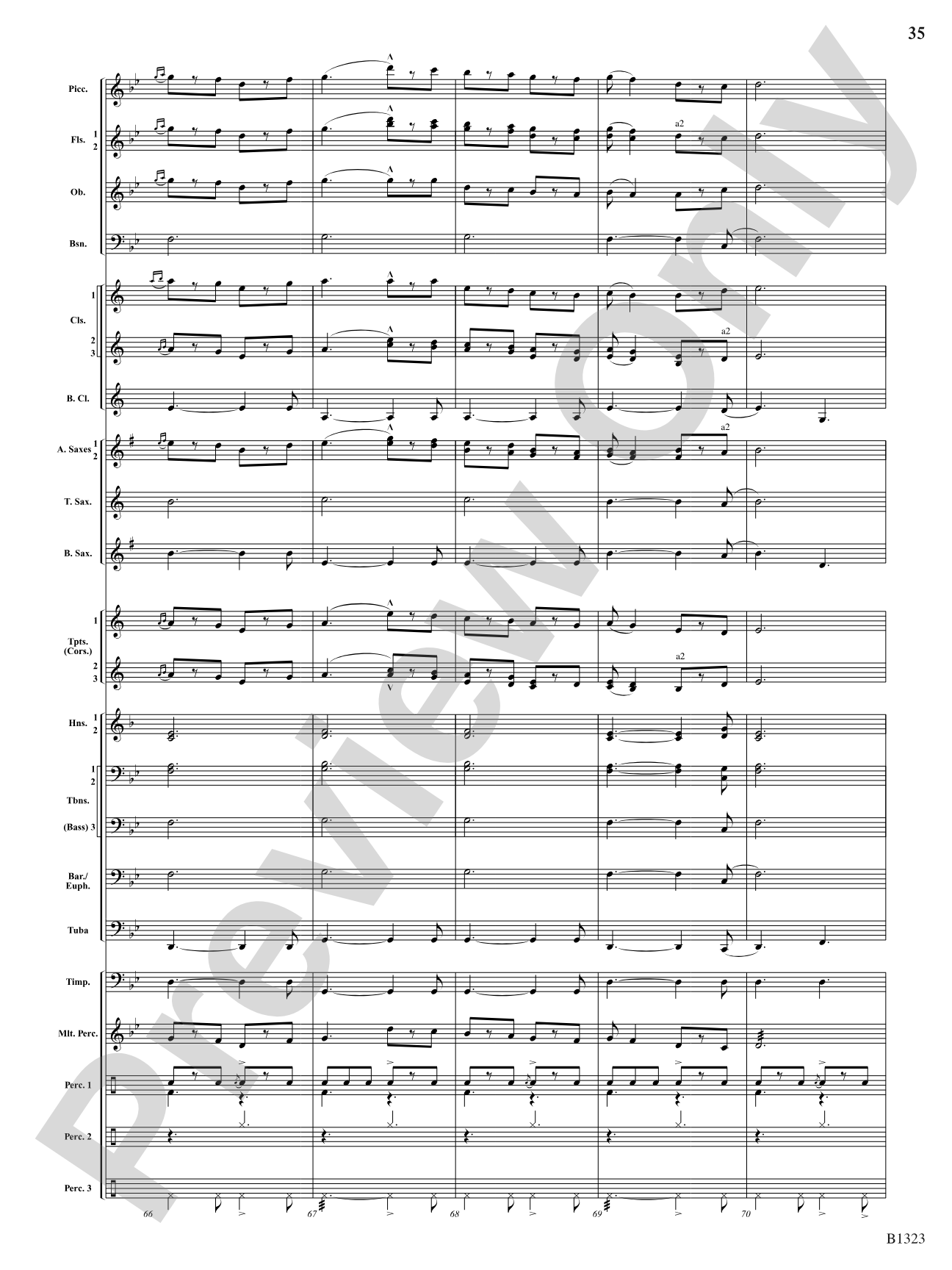 Three Scottish Vistas: Concert Band Conductor Score & Parts