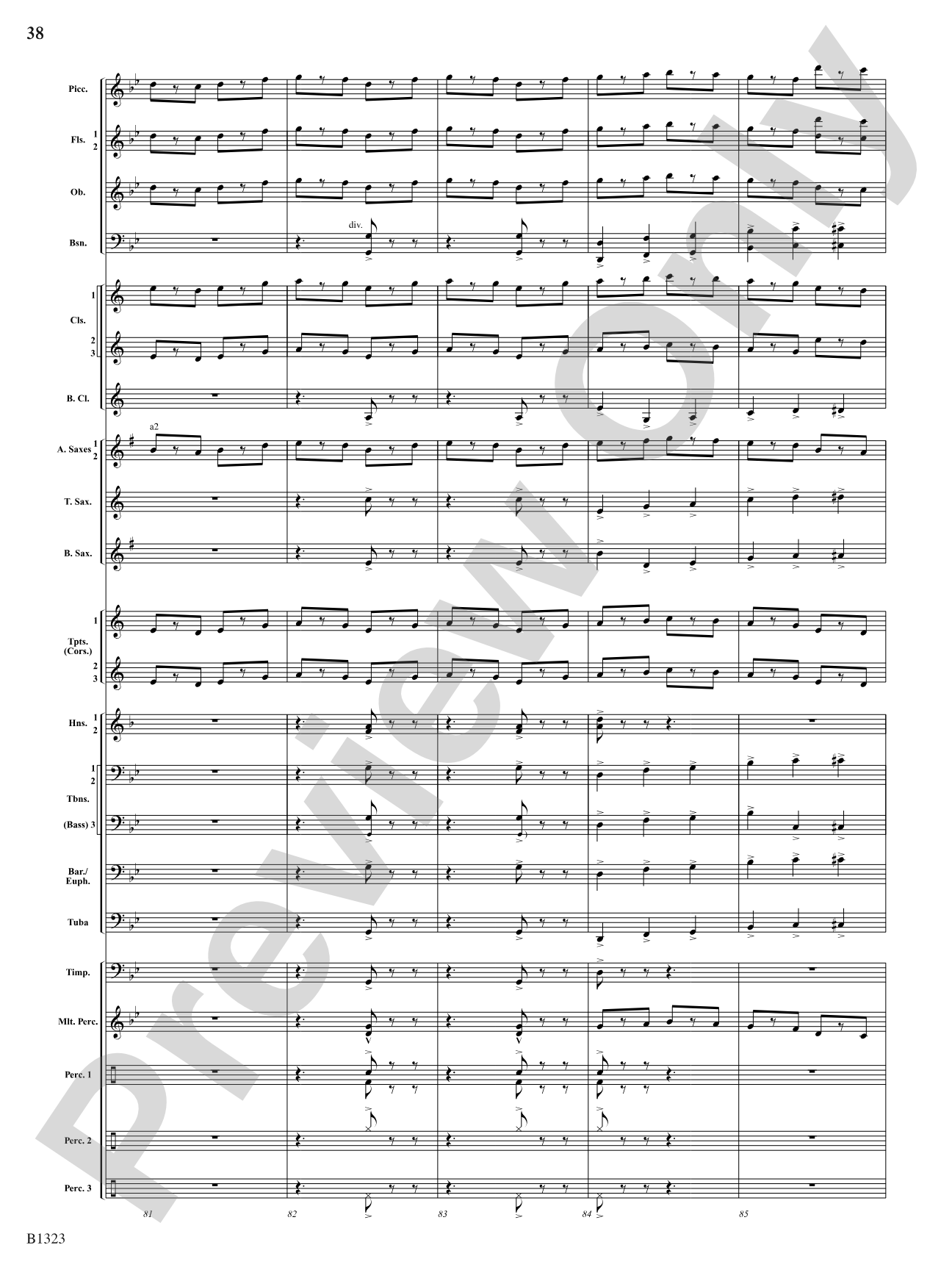 Three Scottish Vistas: Concert Band Conductor Score & Parts