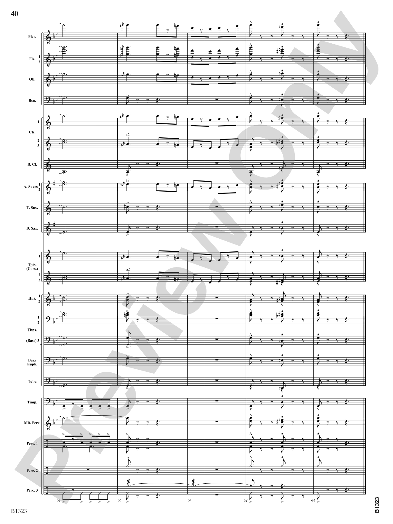 Three Scottish Vistas: Concert Band Conductor Score & Parts