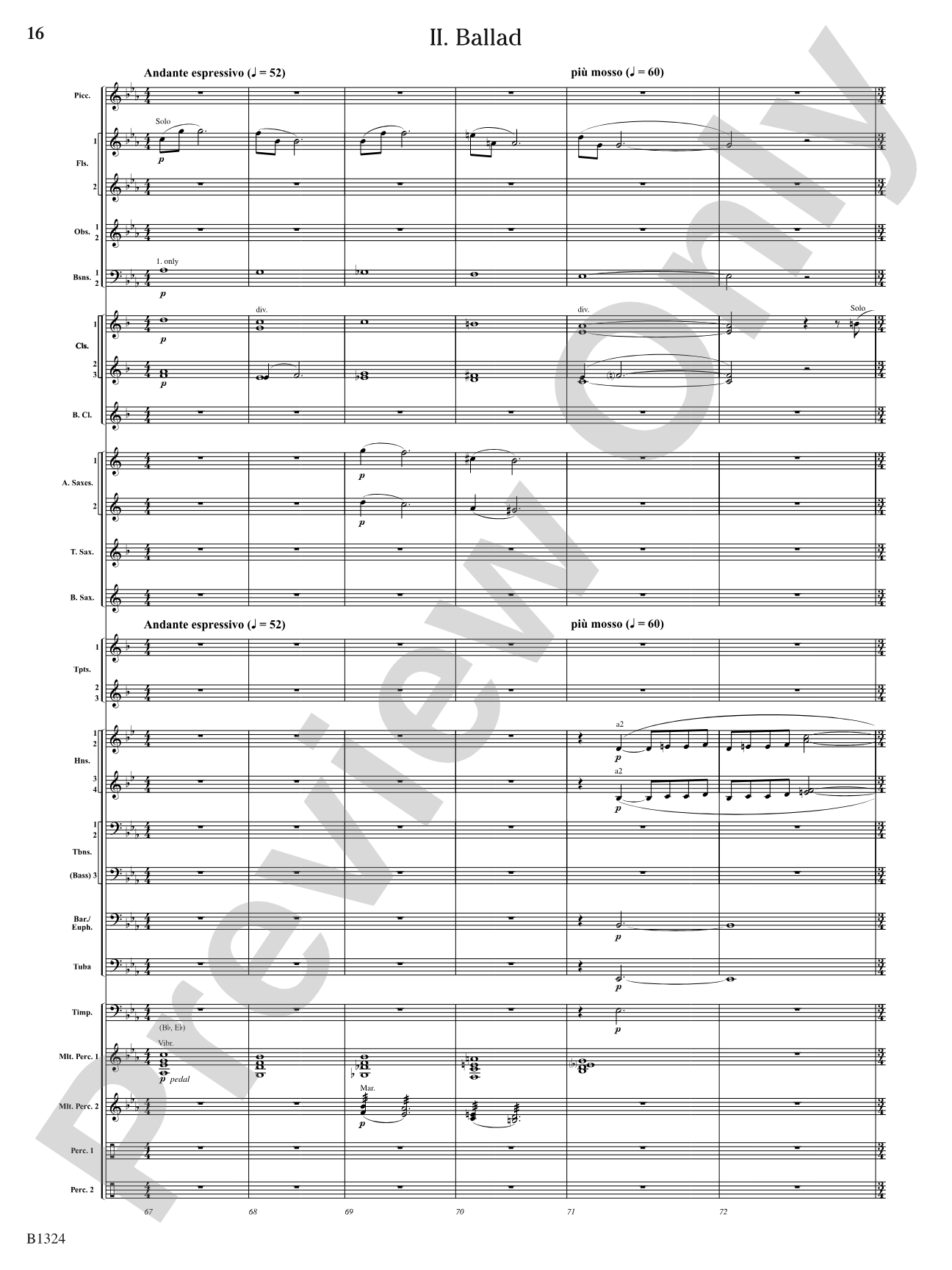 Fusion: Concert Band Conductor Score & Parts