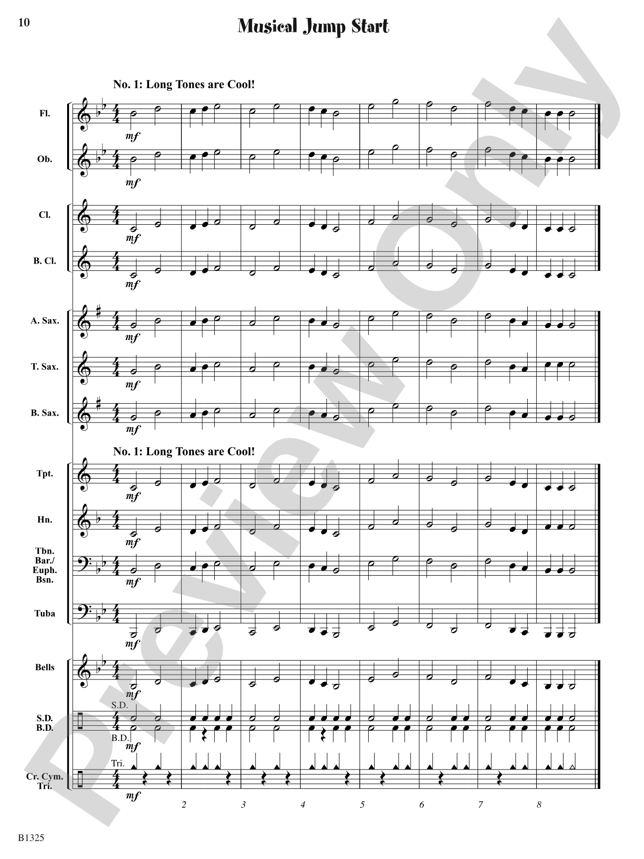 Synergy March: Concert Band Conductor Score & Parts