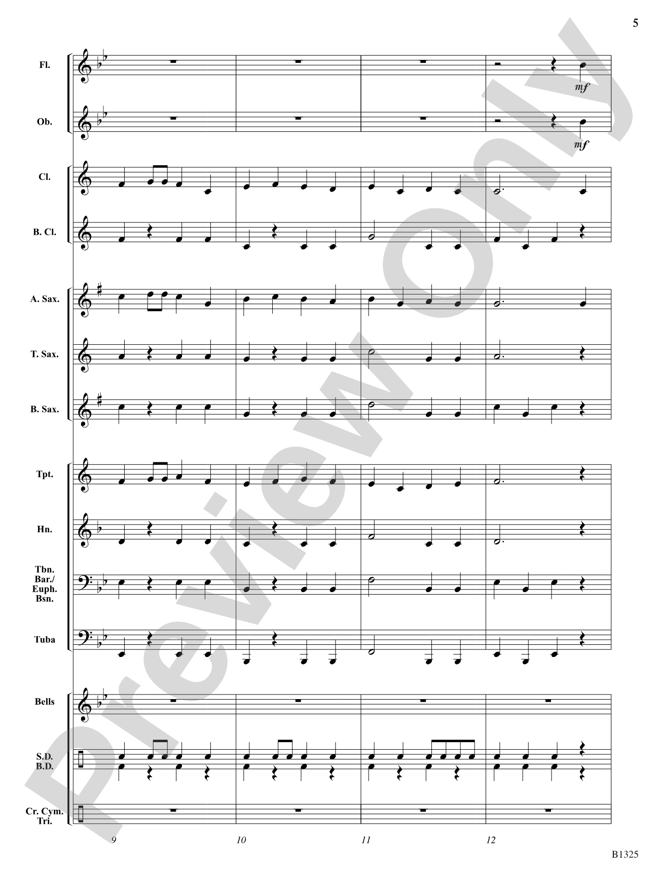 Synergy March: Concert Band Conductor Score & Parts