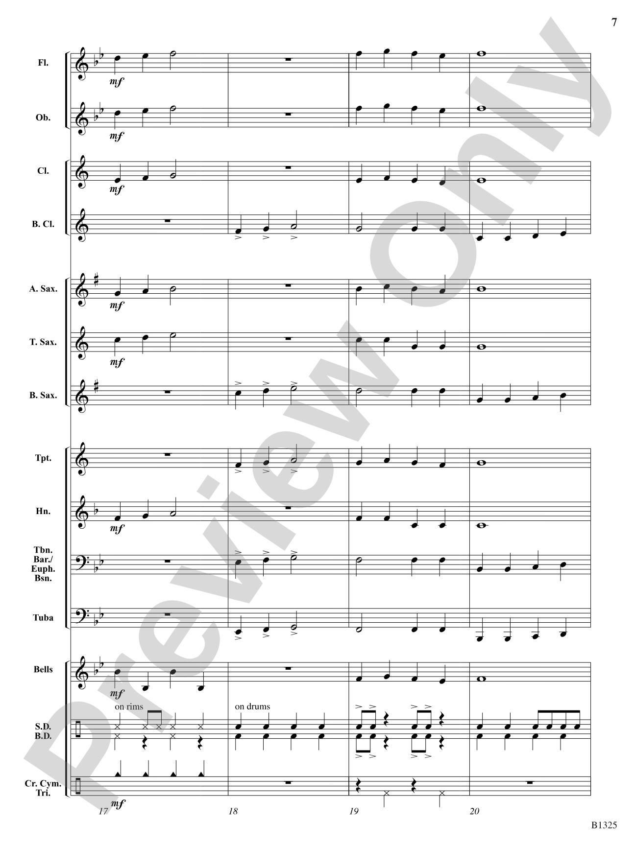 Synergy March: Concert Band Conductor Score & Parts