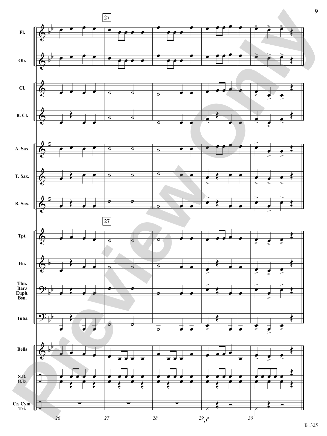 Synergy March: Concert Band Conductor Score & Parts