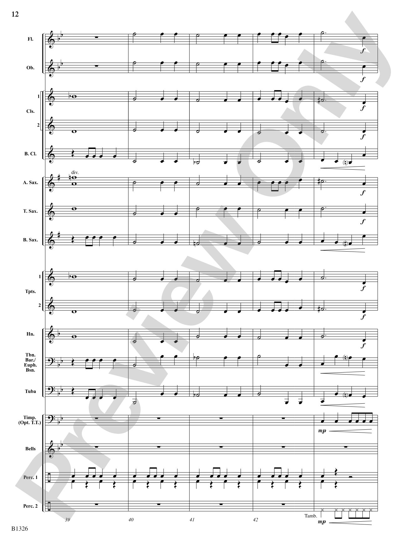 Parade of the Gladiators: Concert Band Conductor Score & Parts