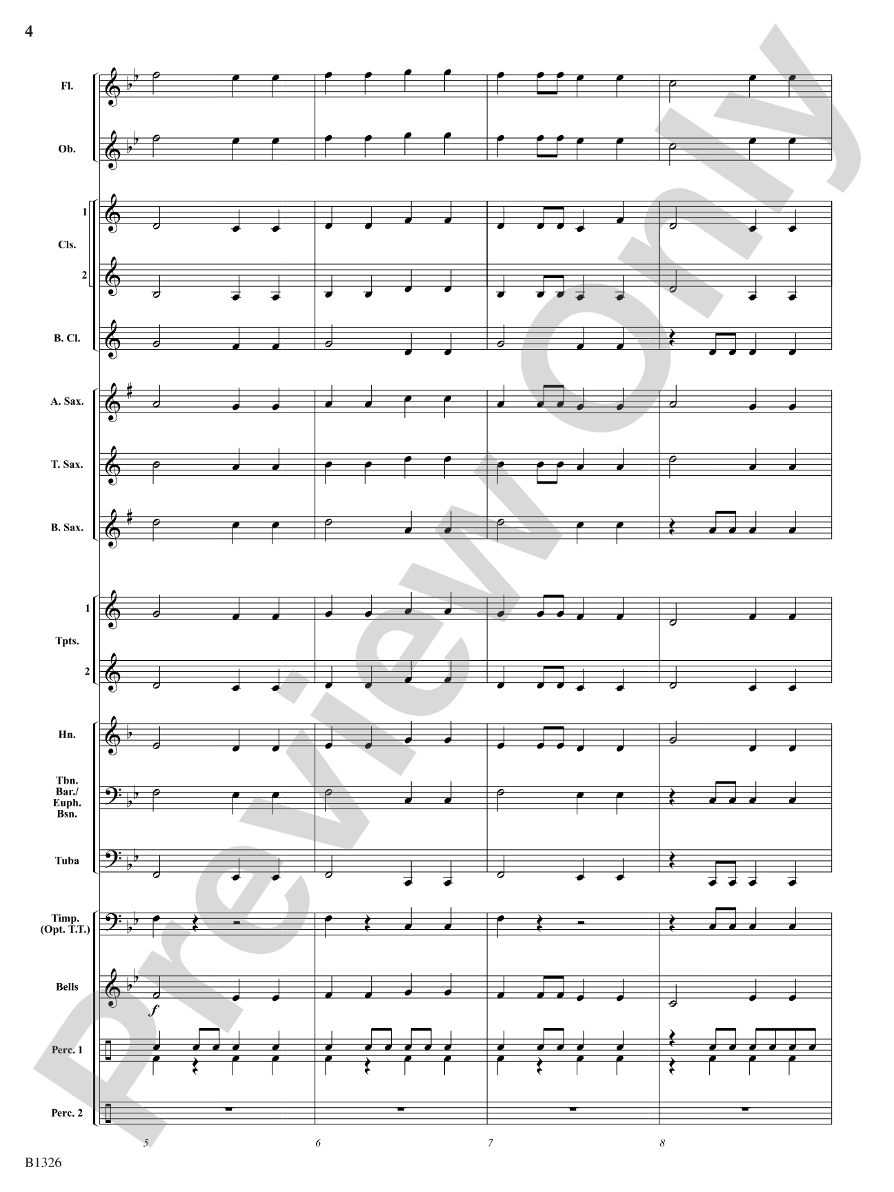 Parade of the Gladiators: Concert Band Conductor Score & Parts