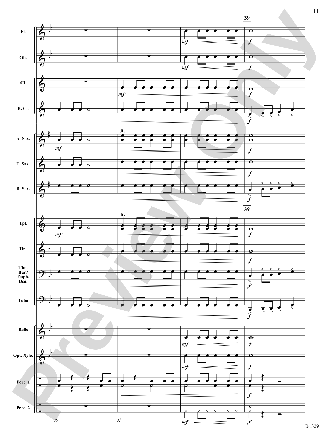 Midnight Madness (from Midnight Suite): Concert Band Conductor Score & Parts