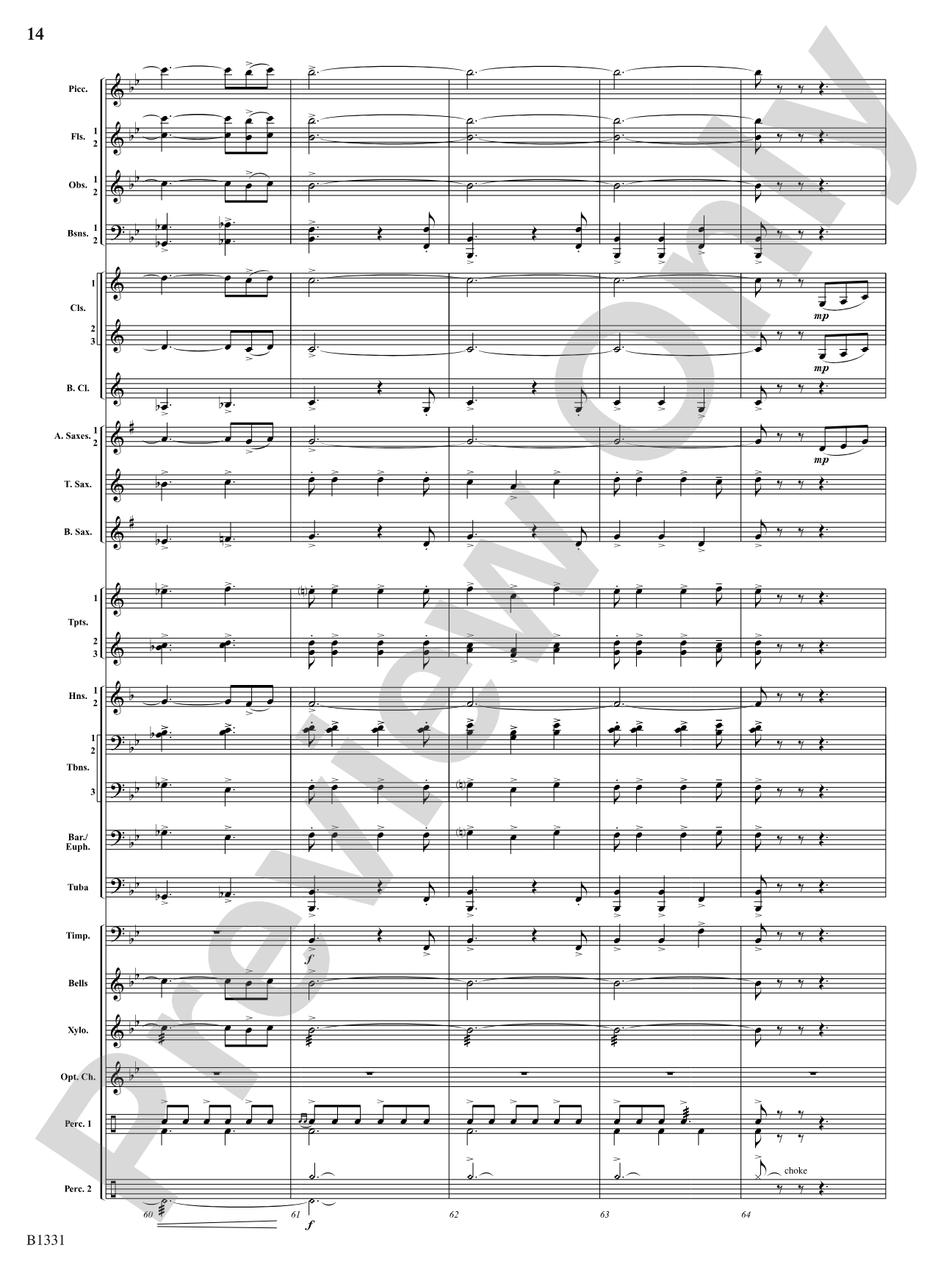 March Jubiloso: Concert Band Conductor Score & Parts