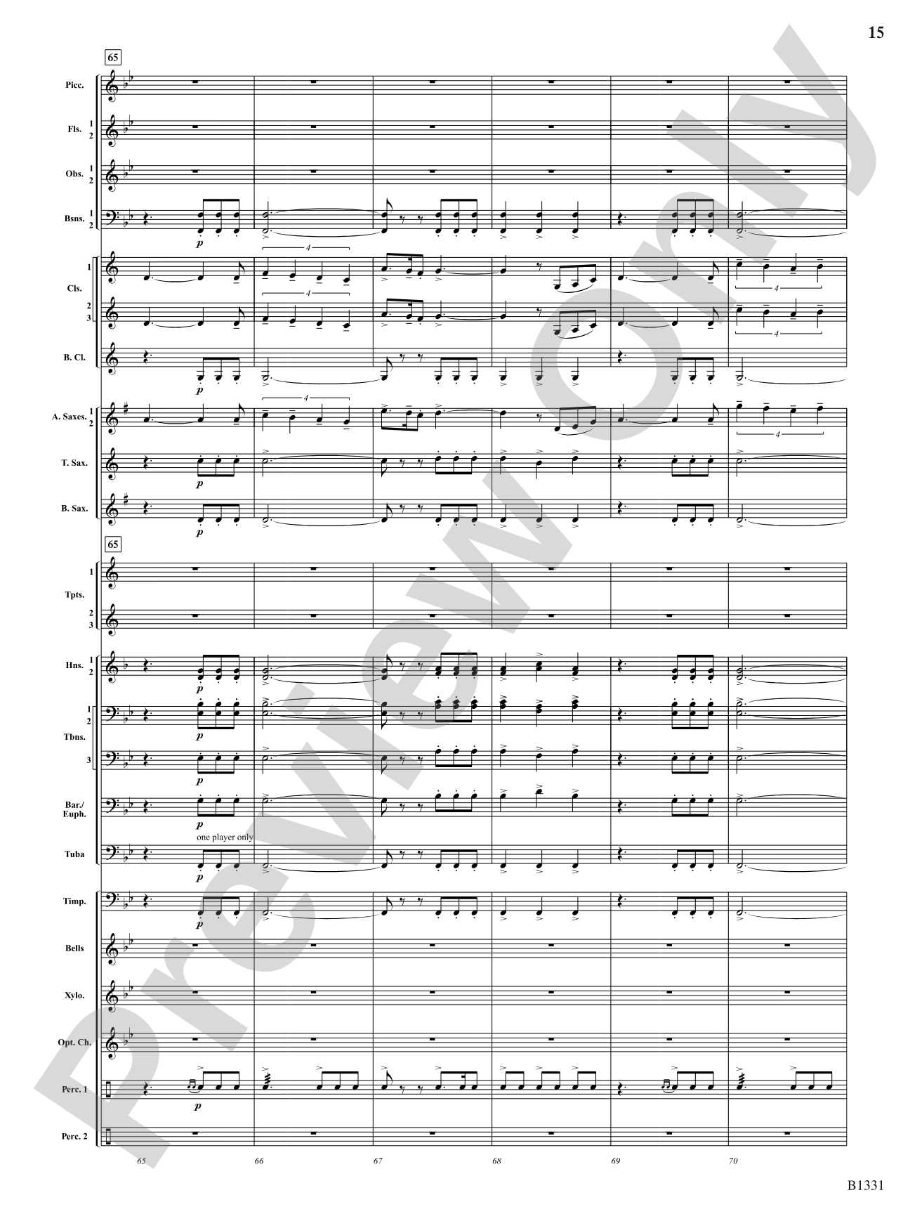 March Jubiloso: Concert Band Conductor Score & Parts