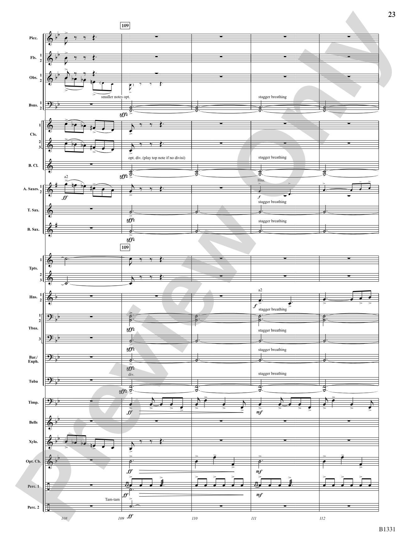 March Jubiloso: Concert Band Conductor Score & Parts