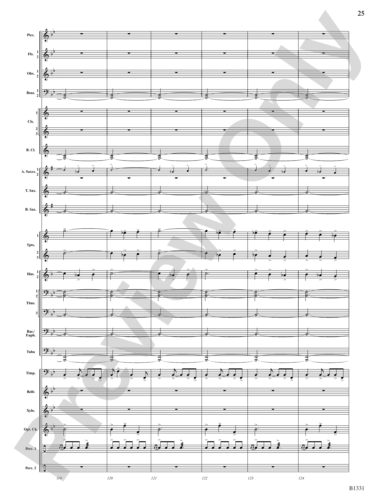 March Jubiloso: Concert Band Conductor Score & Parts