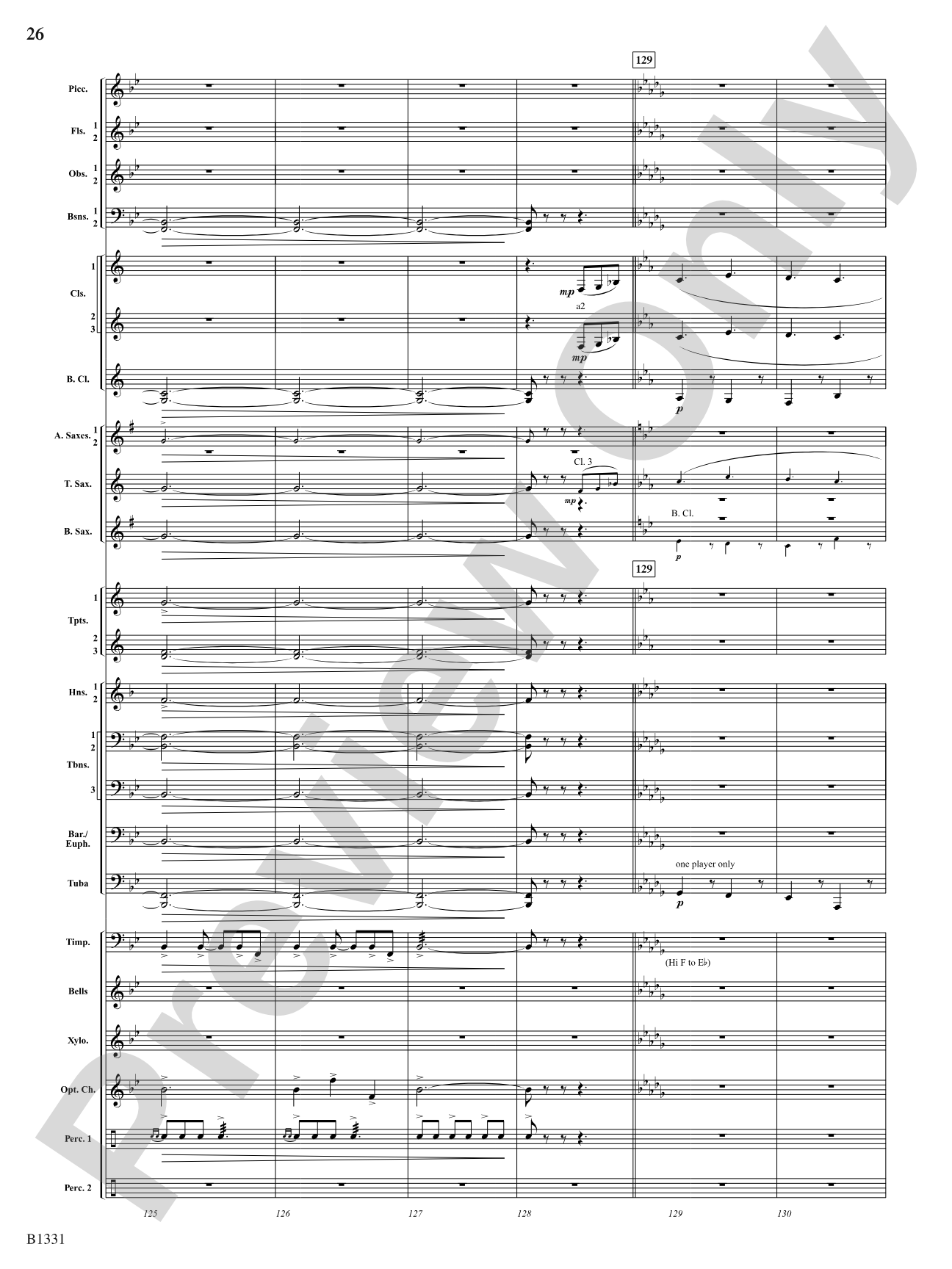 March Jubiloso: Concert Band Conductor Score & Parts