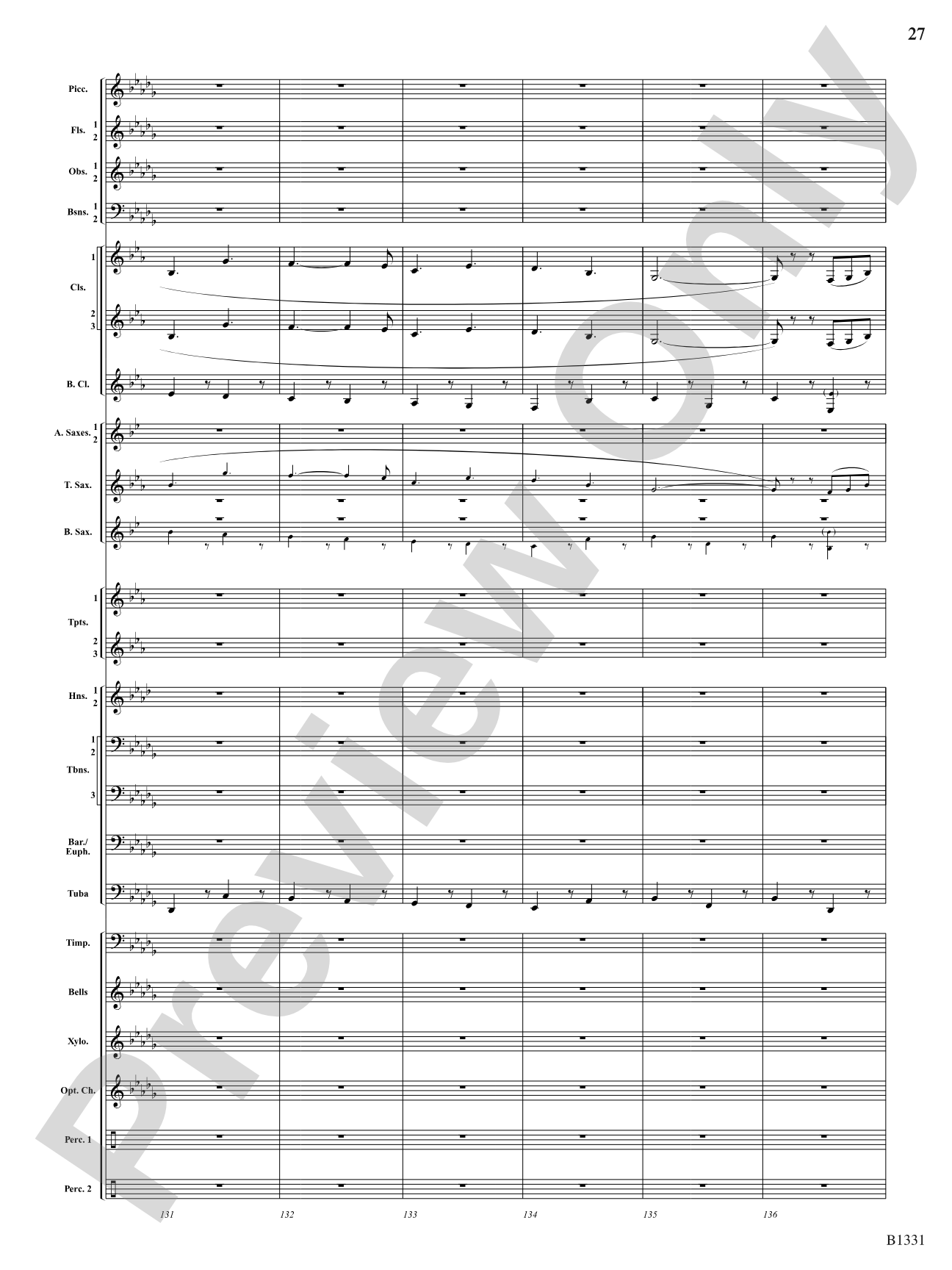 March Jubiloso: Concert Band Conductor Score & Parts