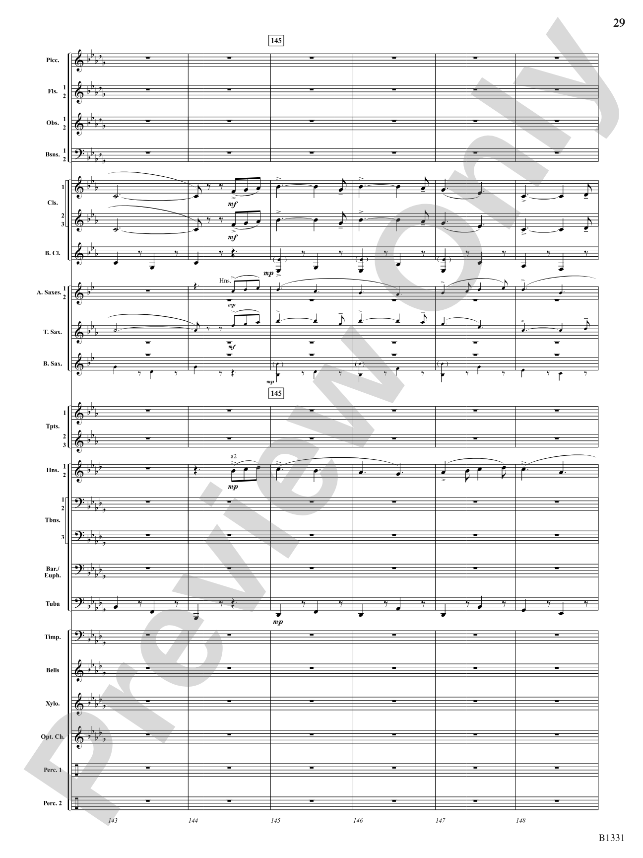 March Jubiloso: Concert Band Conductor Score & Parts