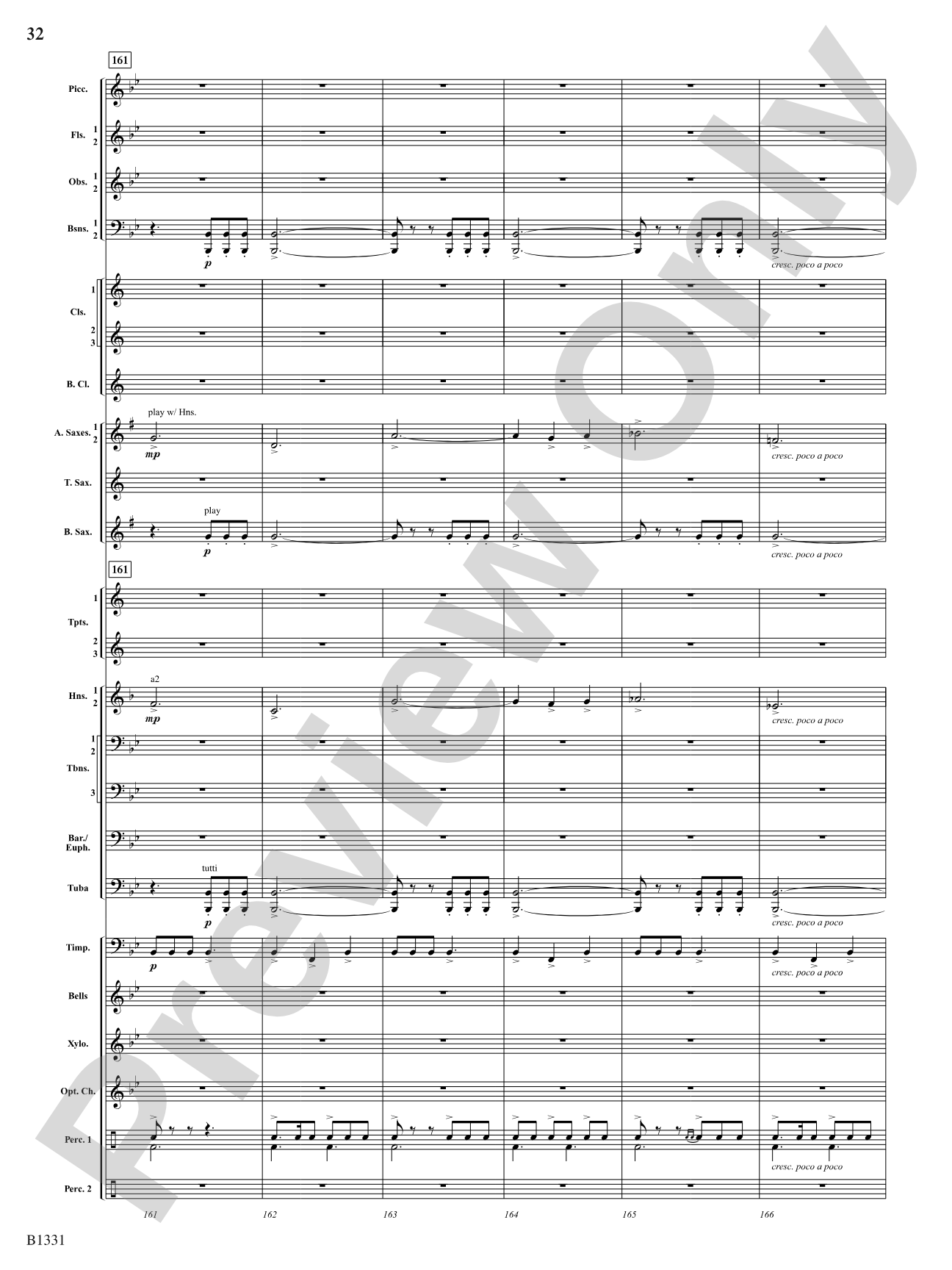 March Jubiloso: Concert Band Conductor Score & Parts