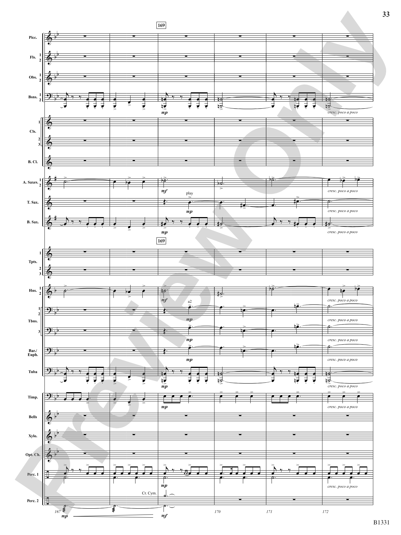 March Jubiloso: Concert Band Conductor Score & Parts