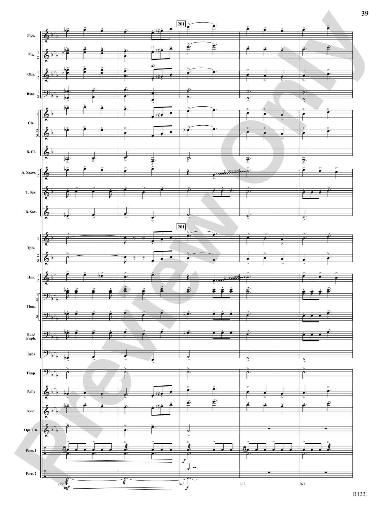 March Jubiloso: Concert Band Conductor Score & Parts