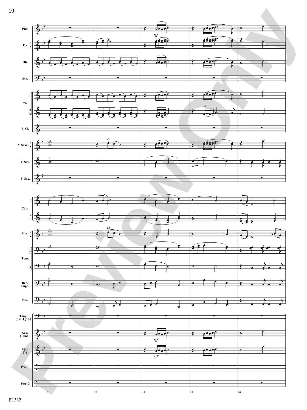Thunderscape: Concert Band Conductor Score & Parts