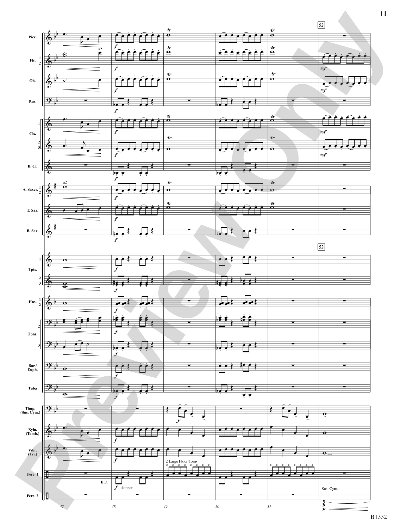 Thunderscape: Concert Band Conductor Score & Parts