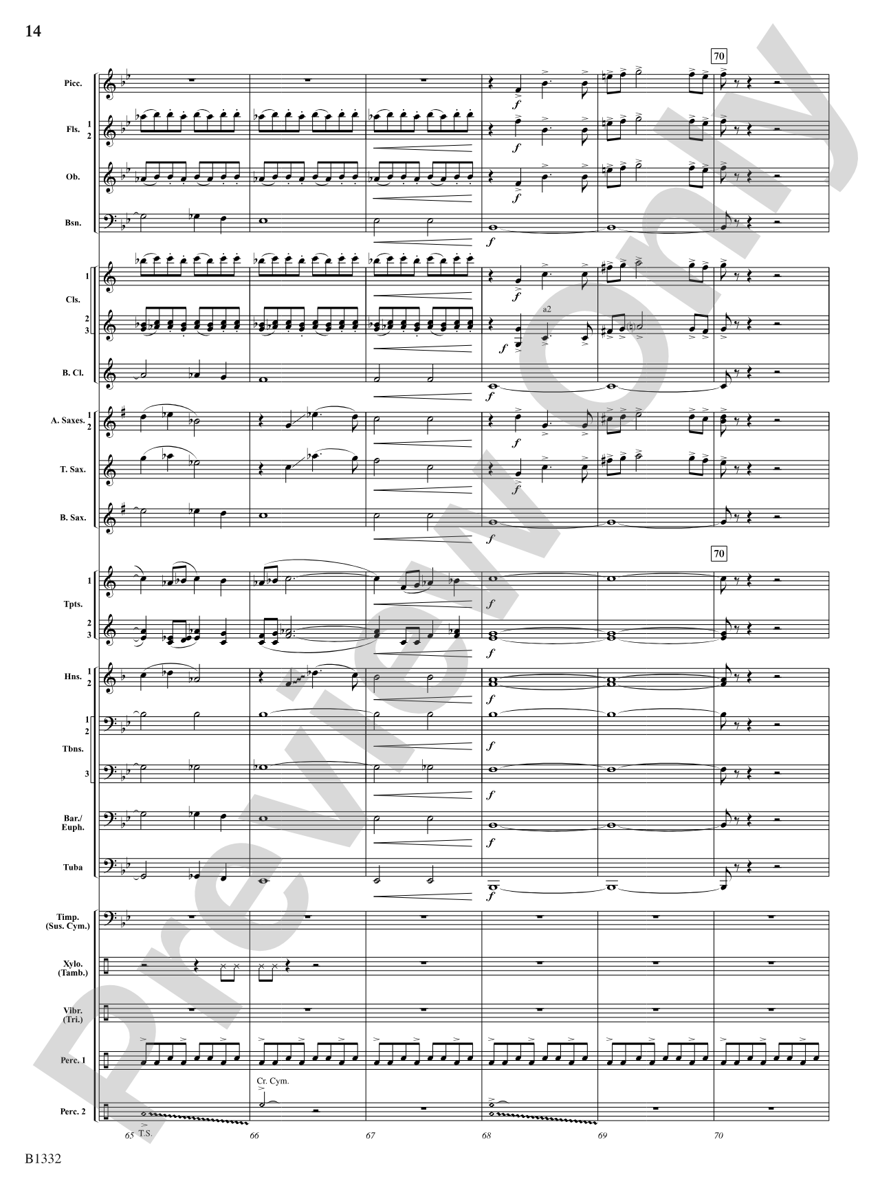 Thunderscape: Concert Band Conductor Score & Parts
