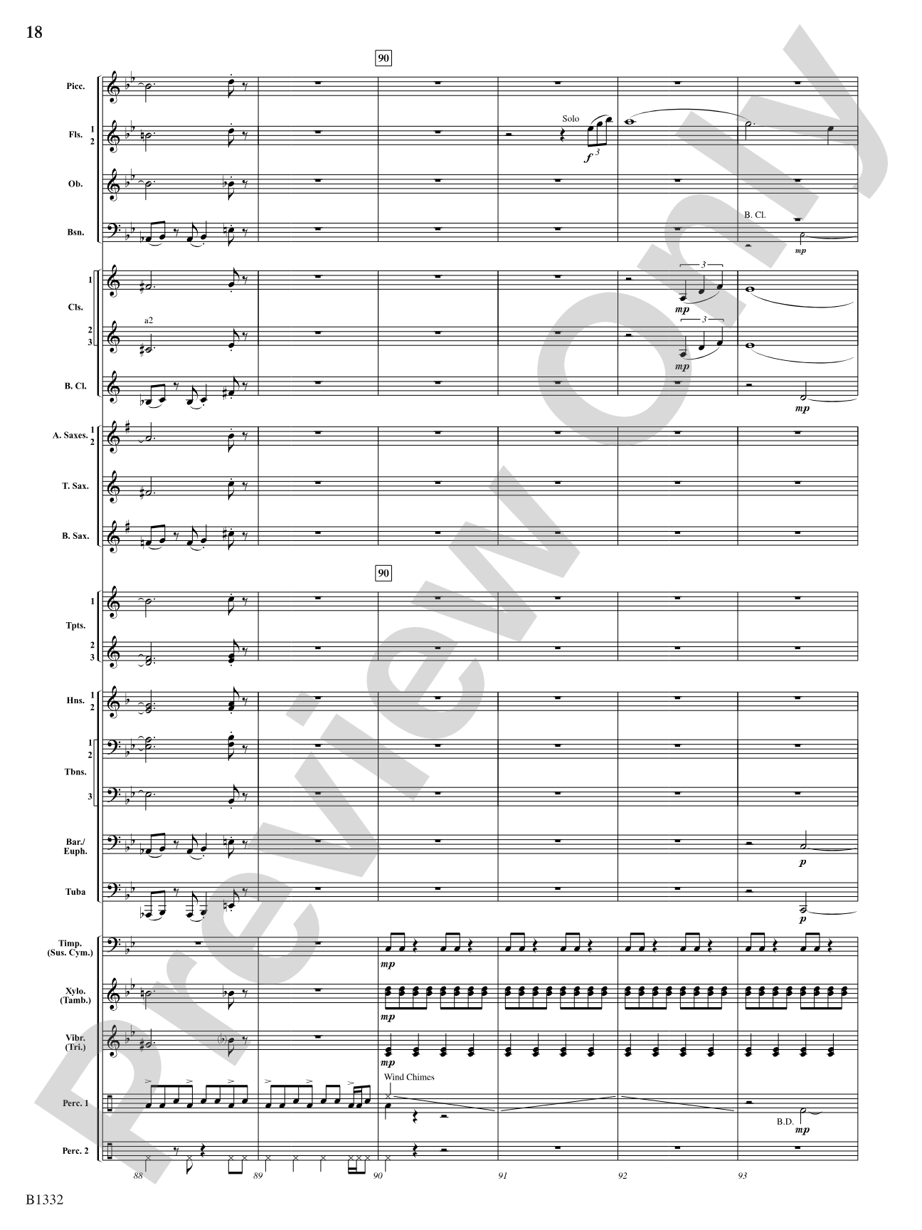 Thunderscape: Concert Band Conductor Score & Parts