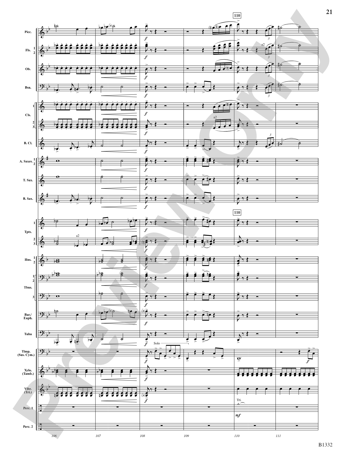 Thunderscape: Concert Band Conductor Score & Parts