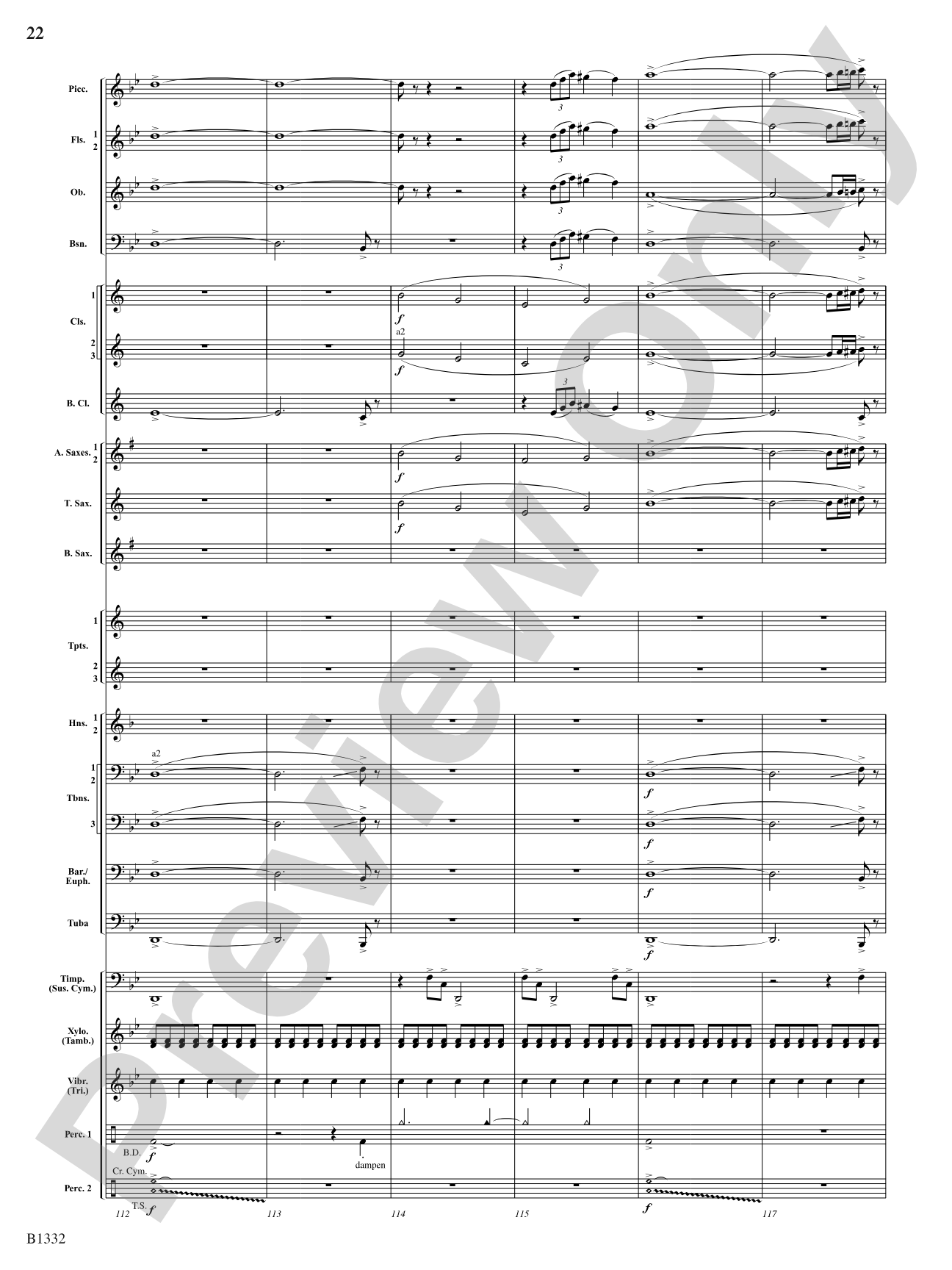 Thunderscape: Concert Band Conductor Score & Parts