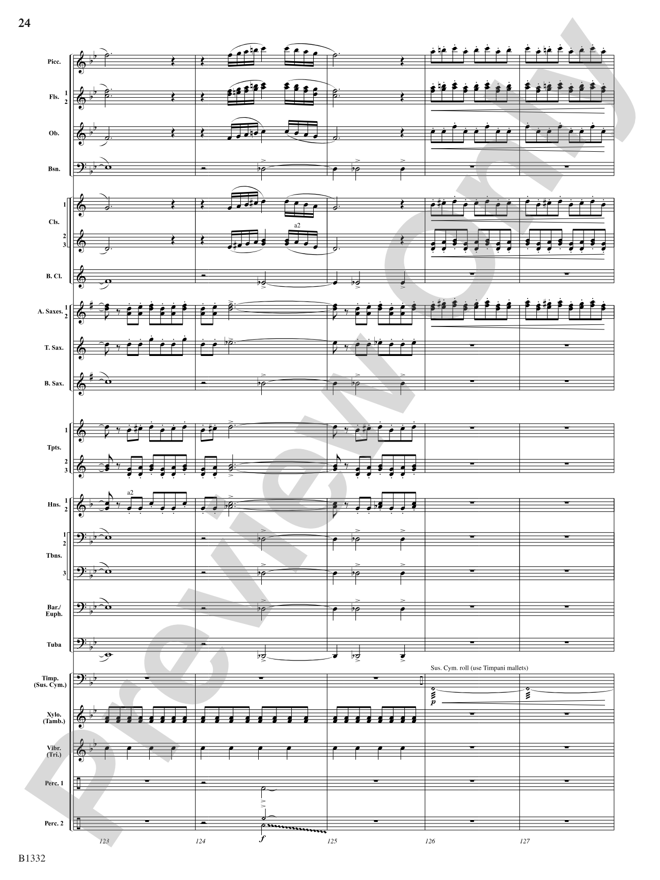 Thunderscape: Concert Band Conductor Score & Parts