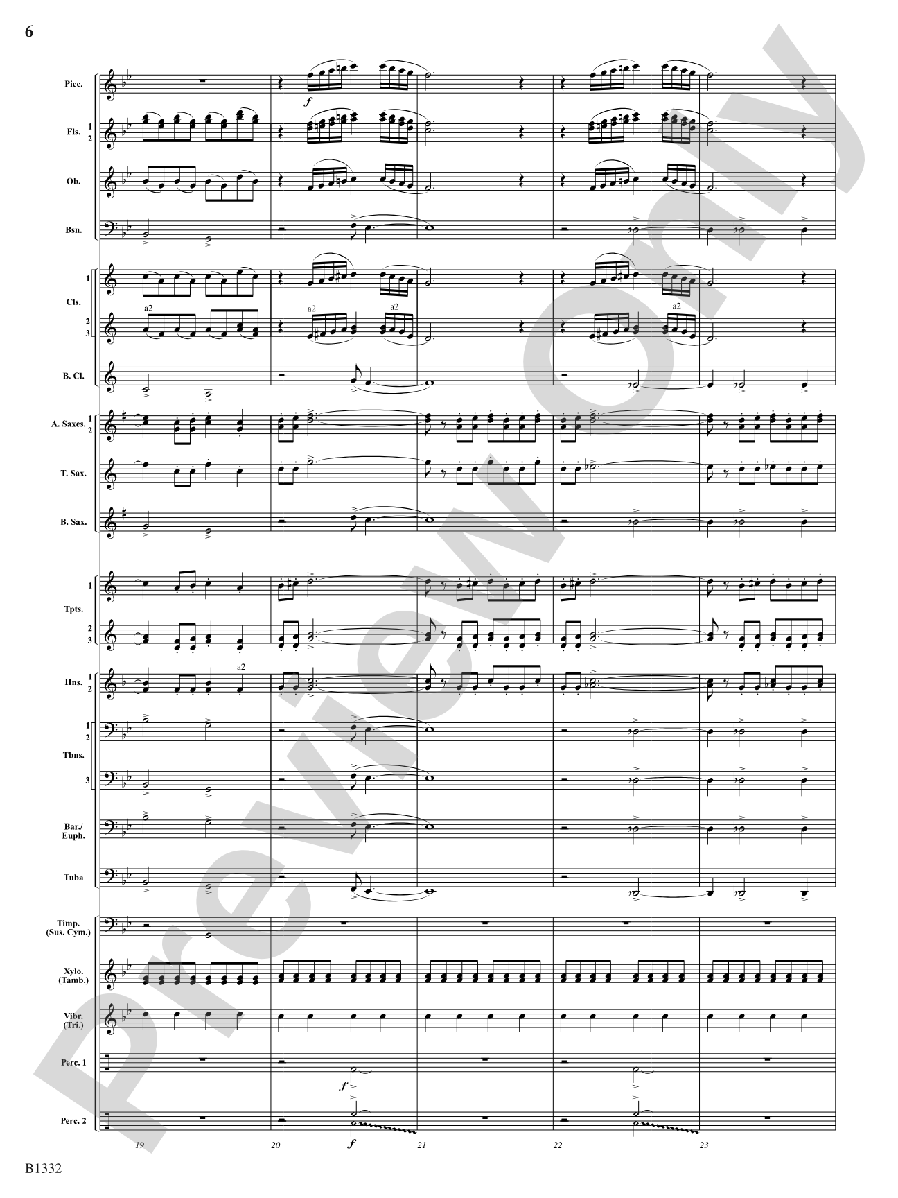 Thunderscape: Concert Band Conductor Score & Parts
