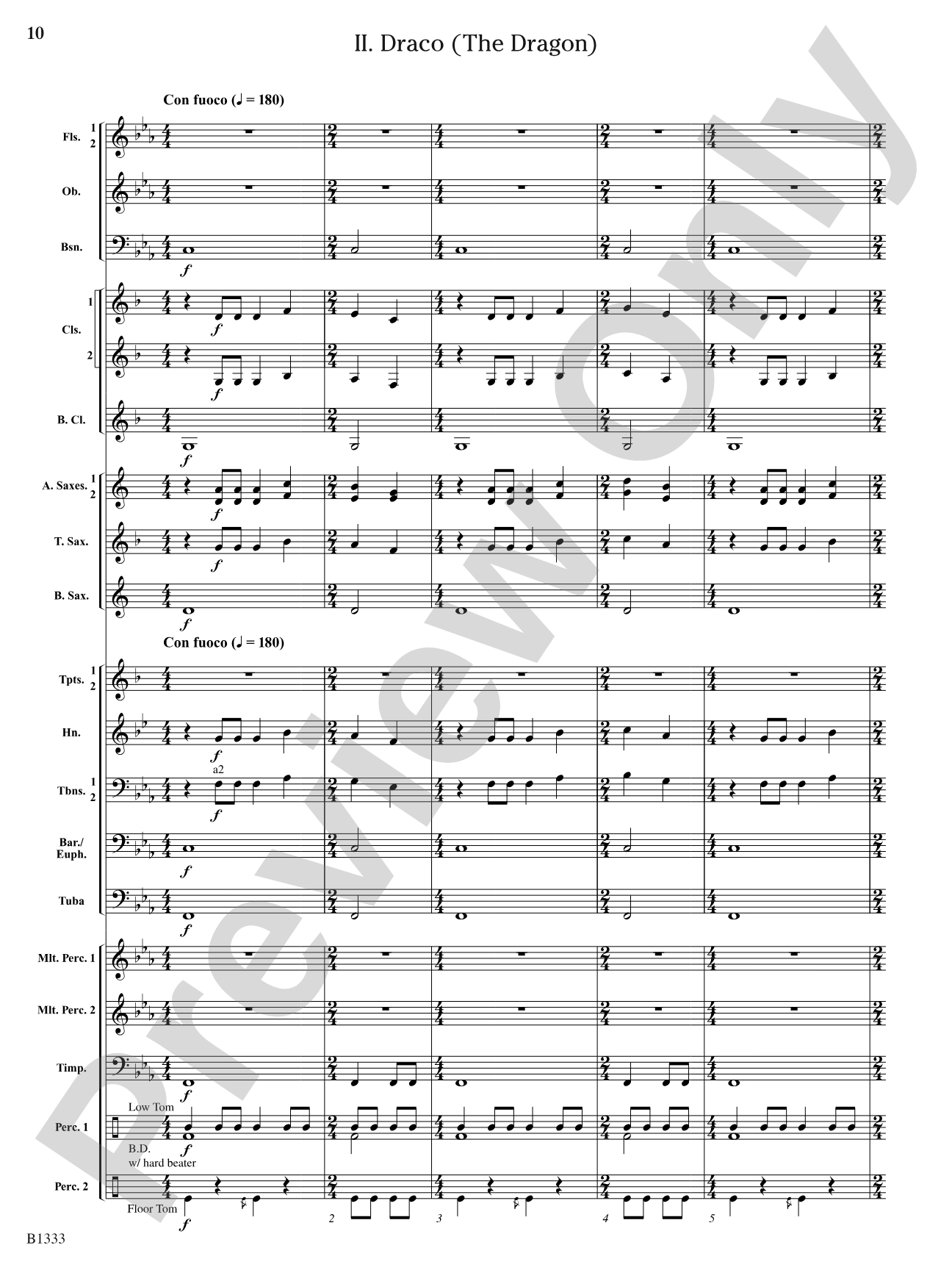 Starscapes: Concert Band Conductor Score & Parts