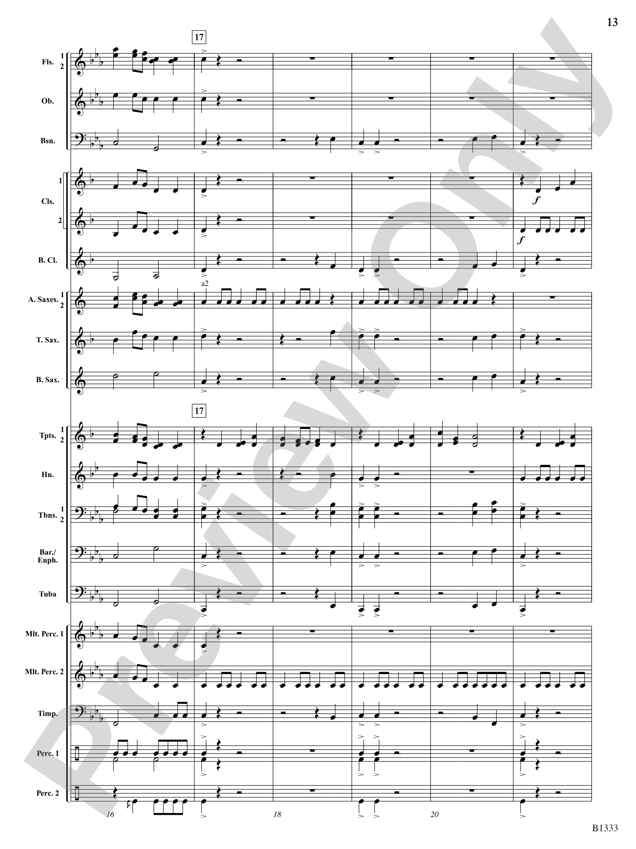 Starscapes: Concert Band Conductor Score & Parts