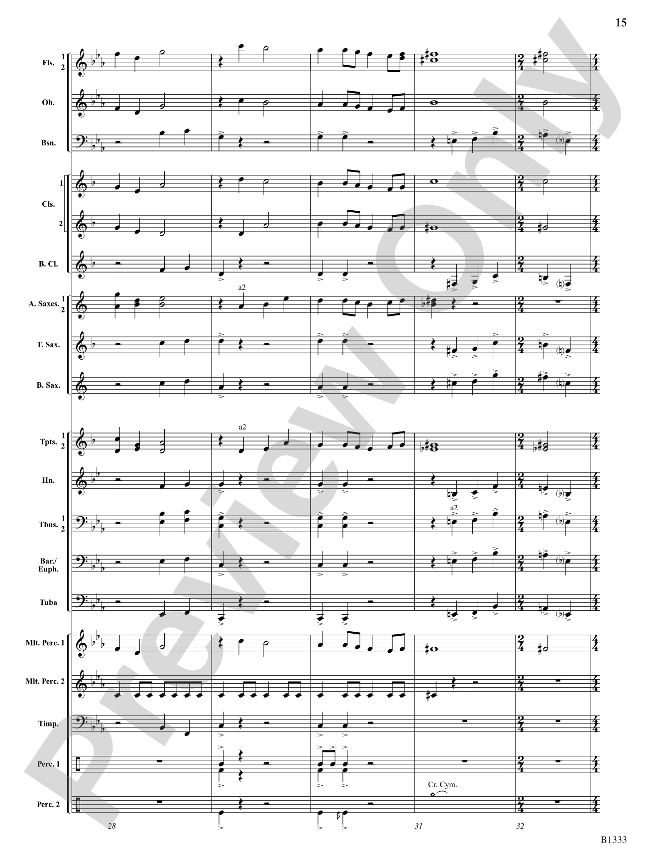 Starscapes: Concert Band Conductor Score & Parts