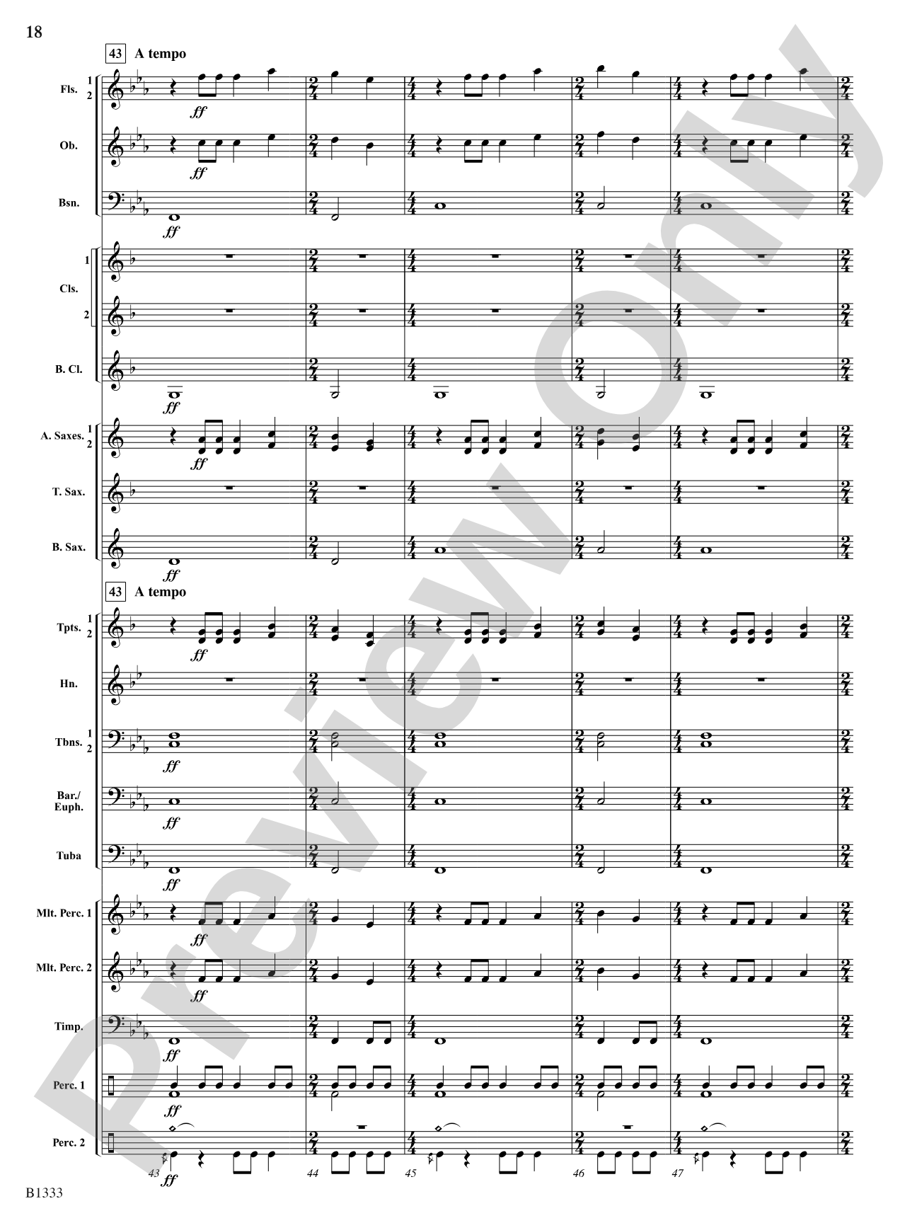 Starscapes: Concert Band Conductor Score & Parts