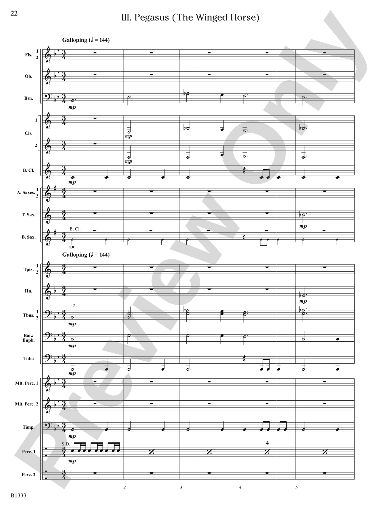 Starscapes: Concert Band Conductor Score & Parts