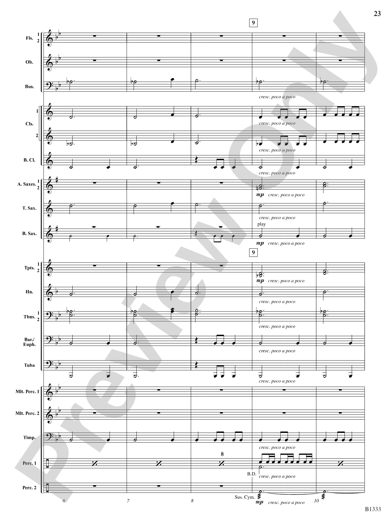 Starscapes: Concert Band Conductor Score & Parts