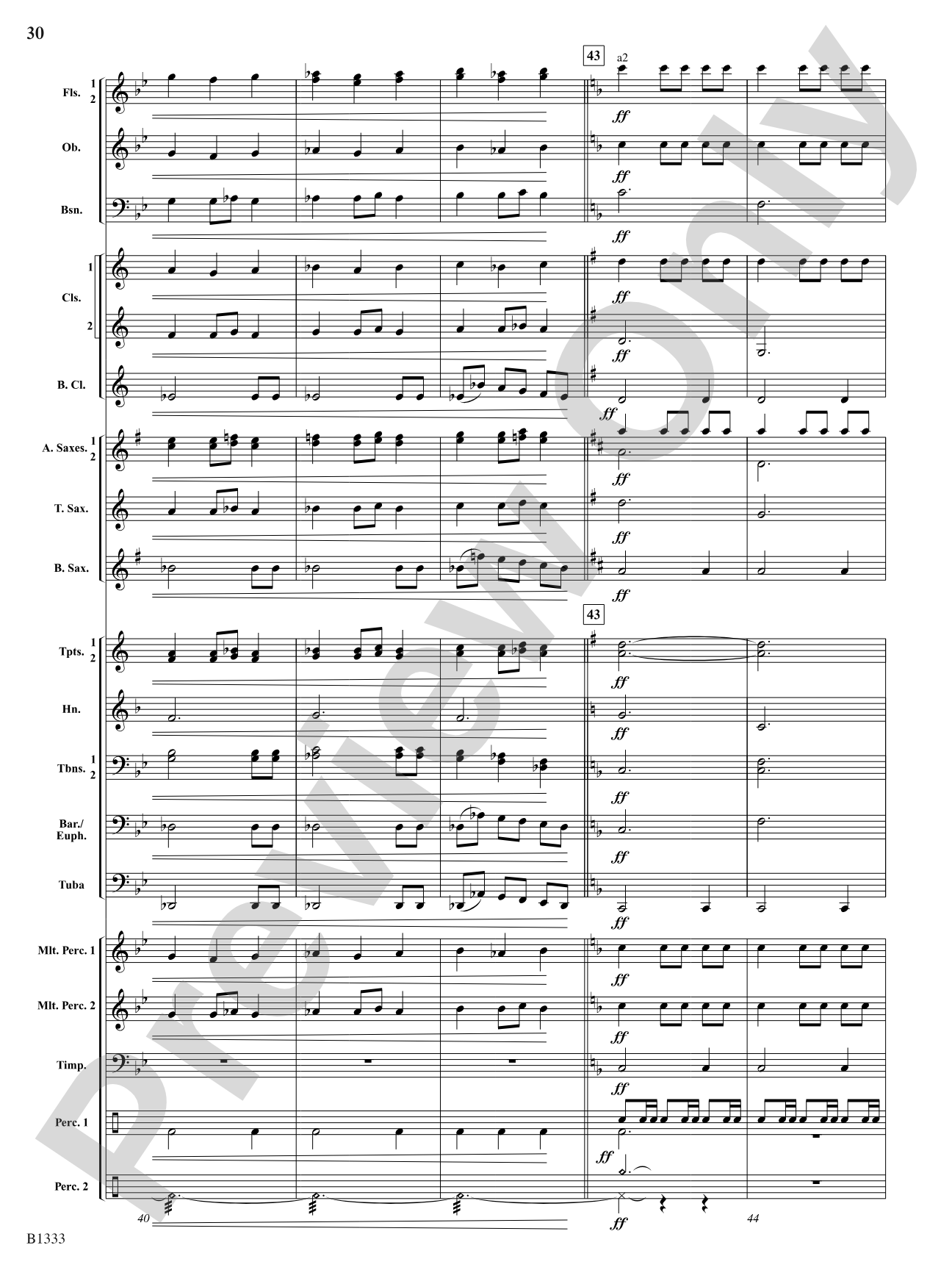 Starscapes: Concert Band Conductor Score & Parts