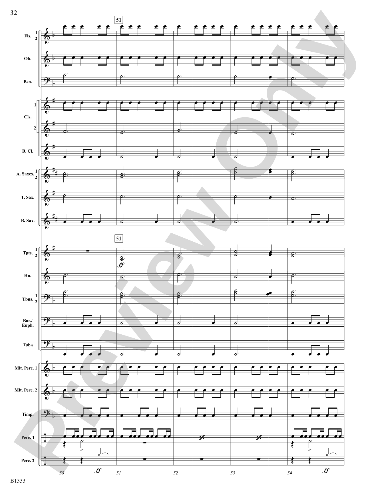 Starscapes: Concert Band Conductor Score & Parts