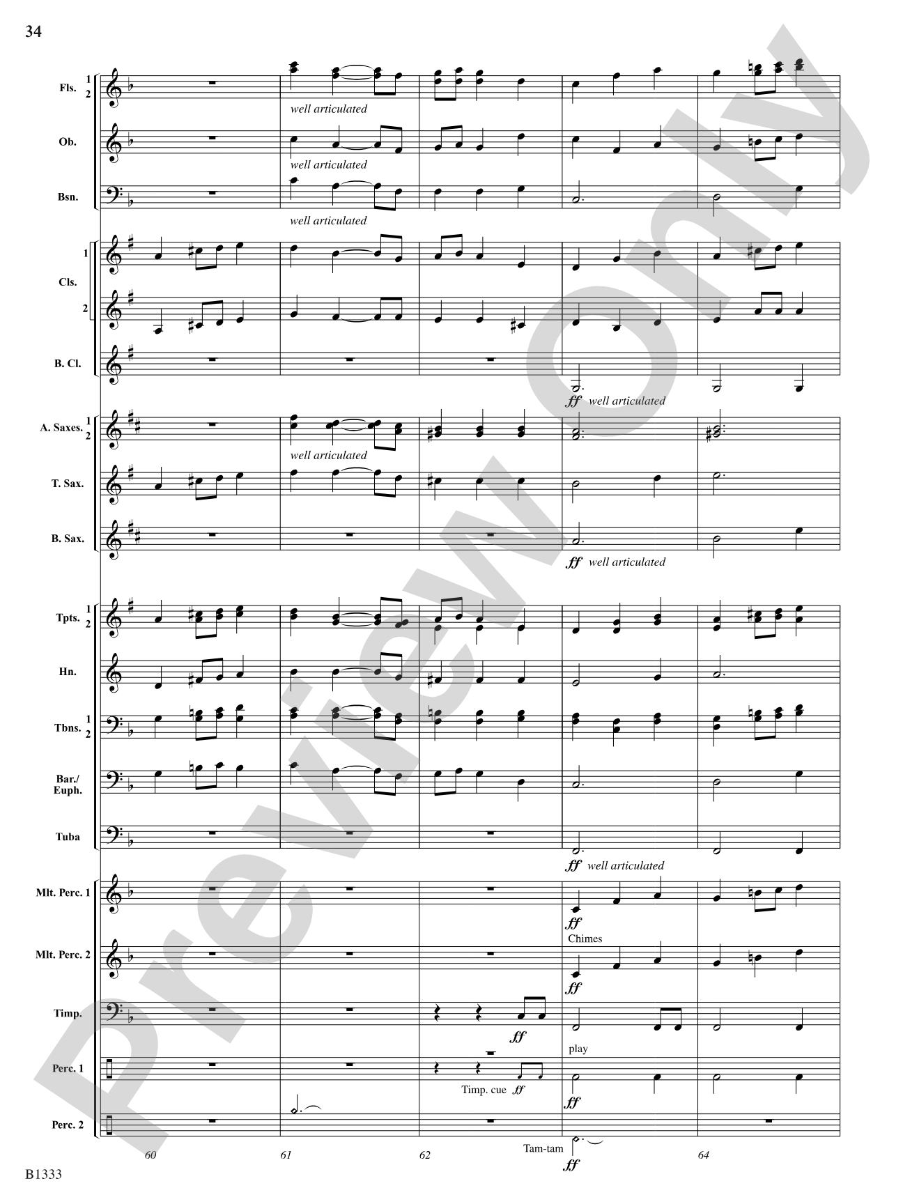 Starscapes: Concert Band Conductor Score & Parts