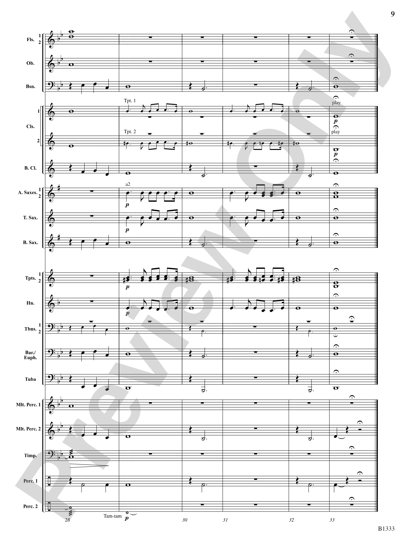 Starscapes: Concert Band Conductor Score & Parts