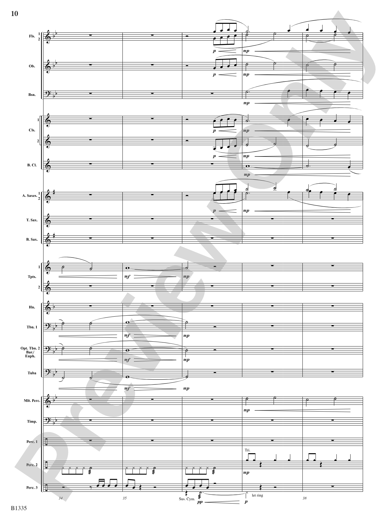 Ghost Riders: Concert Band Conductor Score & Parts