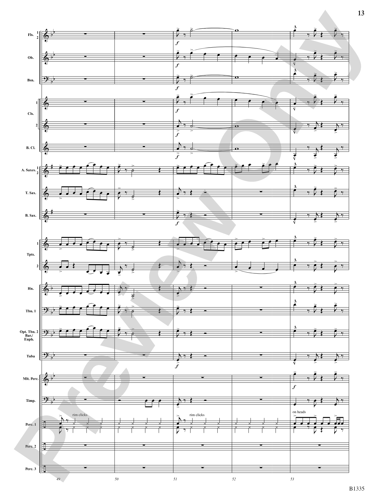 Ghost Riders: Concert Band Conductor Score & Parts