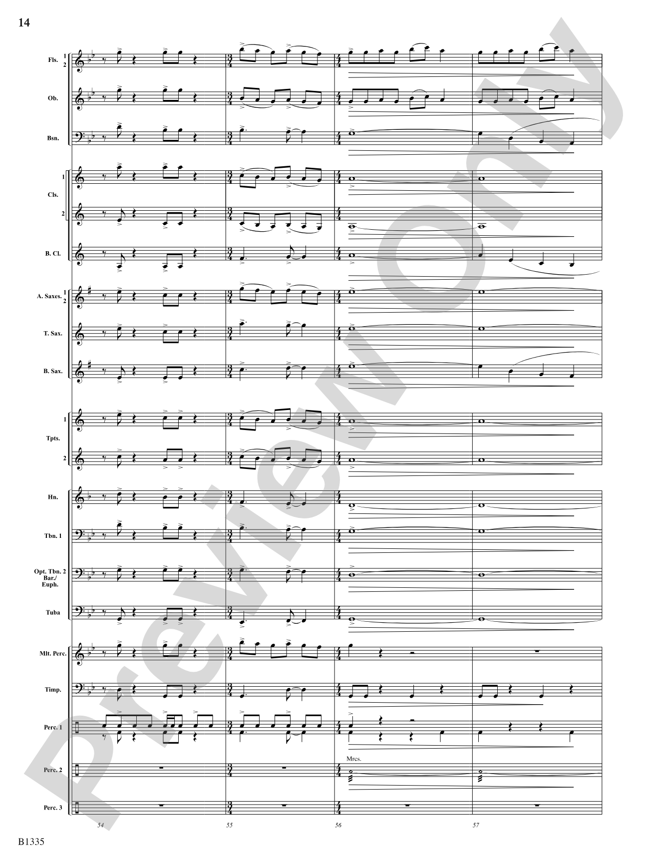 Ghost Riders: Concert Band Conductor Score & Parts