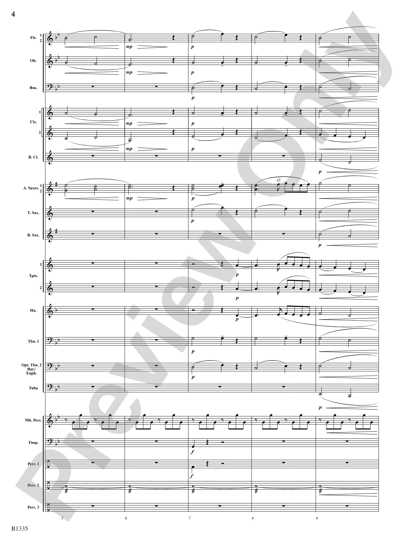 Ghost Riders: Concert Band Conductor Score & Parts