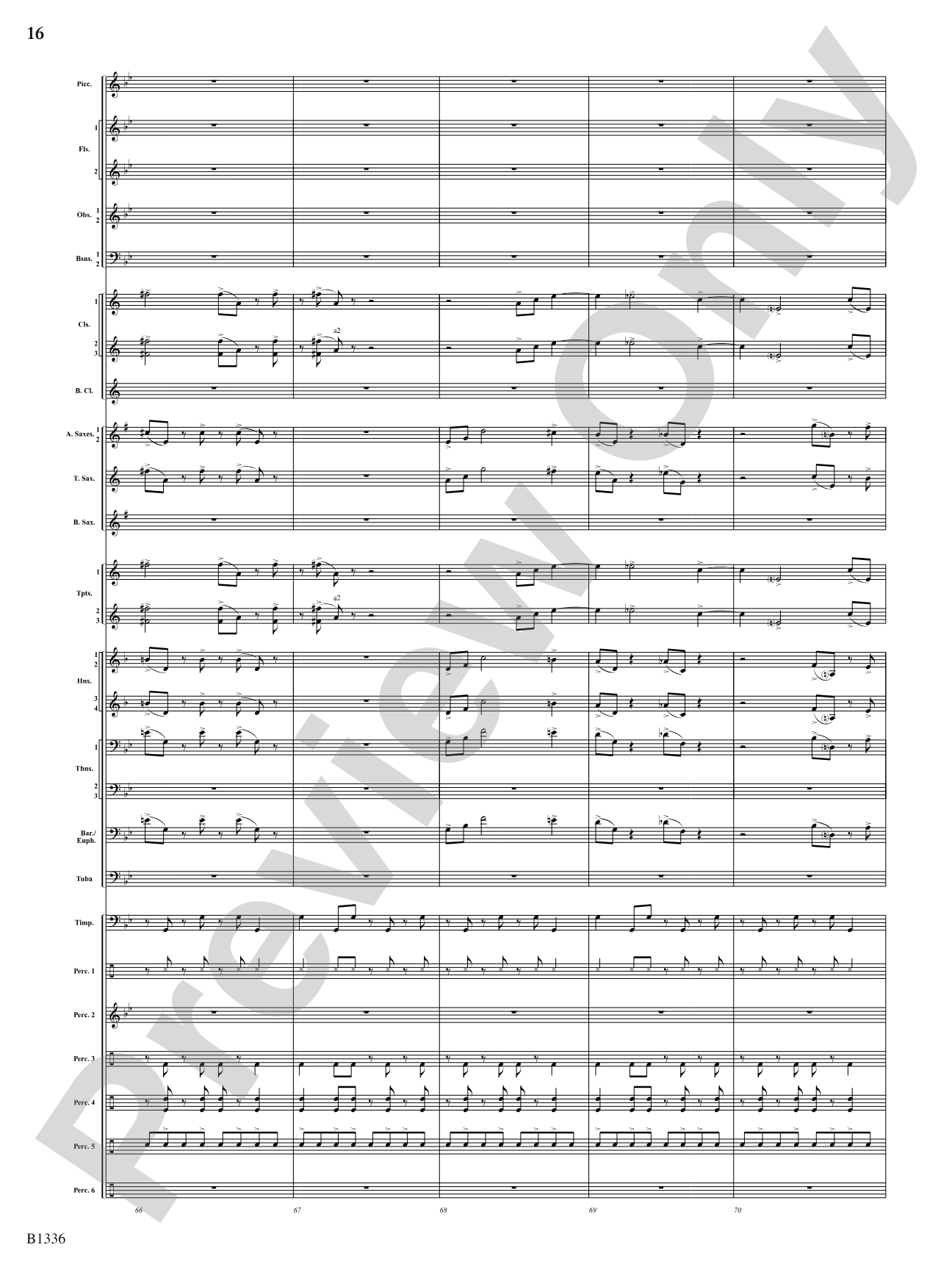 Dreams and Proclamations: Concert Band Conductor Score & Parts