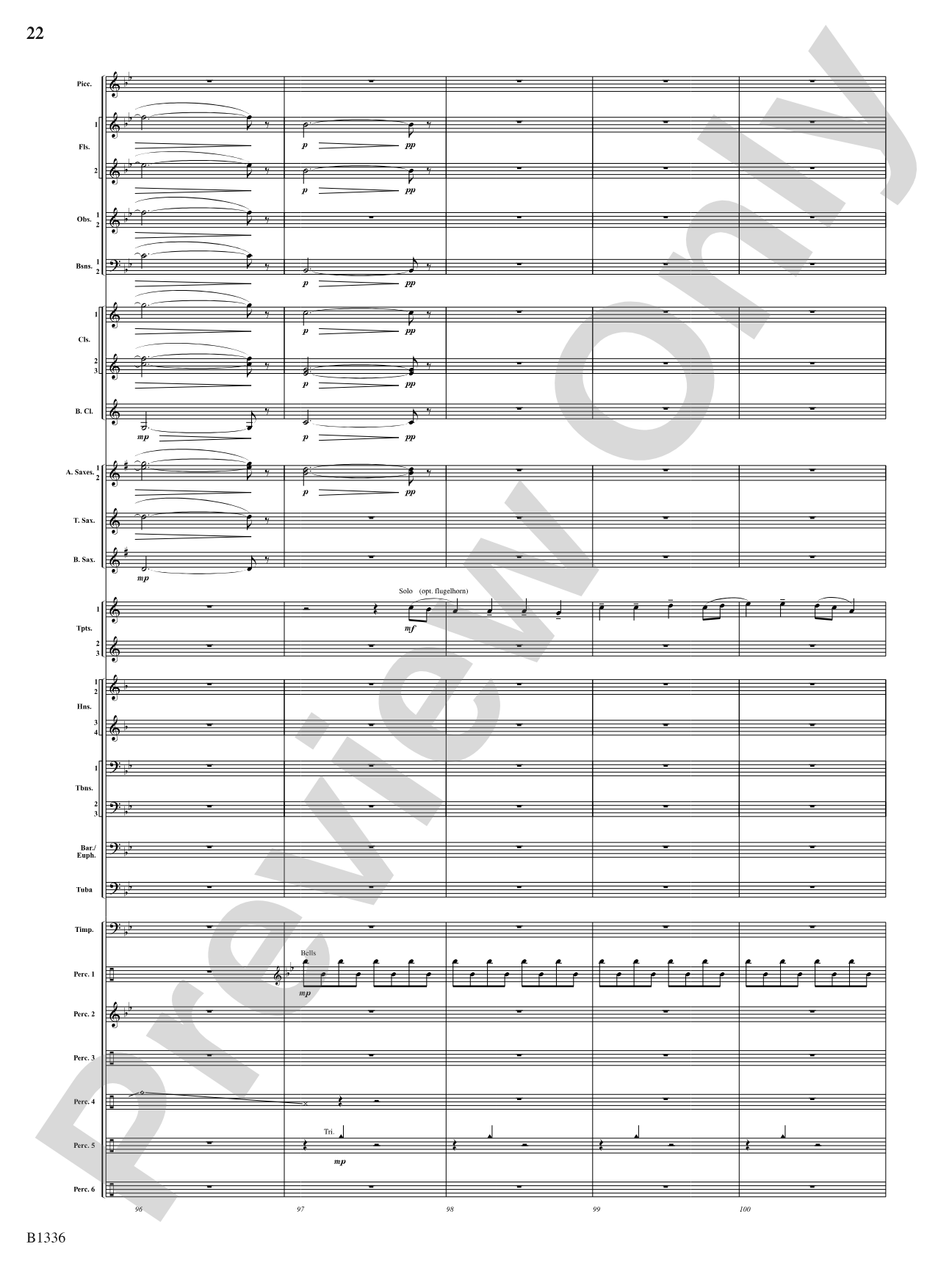 Dreams and Proclamations: Concert Band Conductor Score & Parts