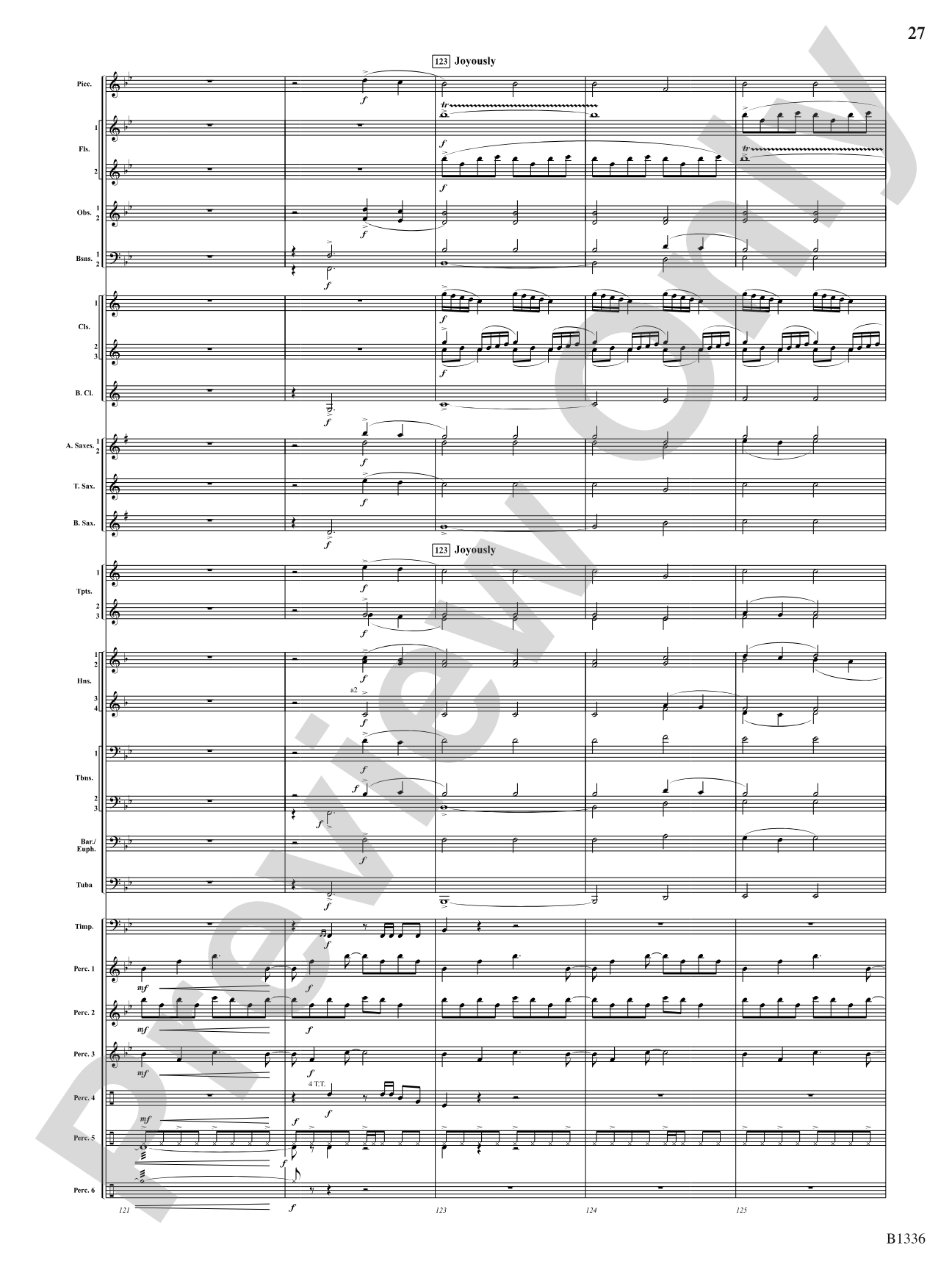 Dreams and Proclamations: Concert Band Conductor Score & Parts