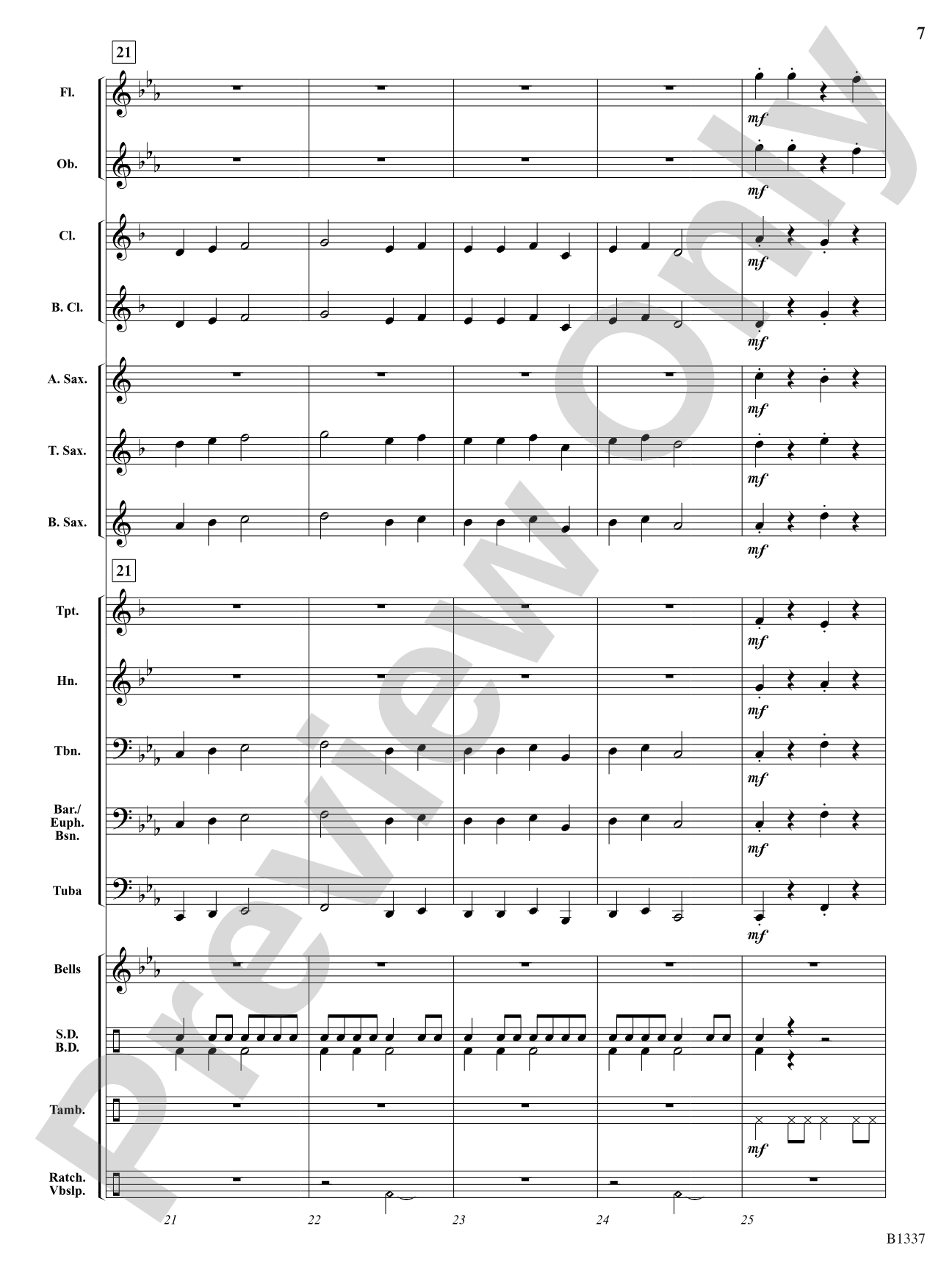 Dance of the Jabberwocky: Score